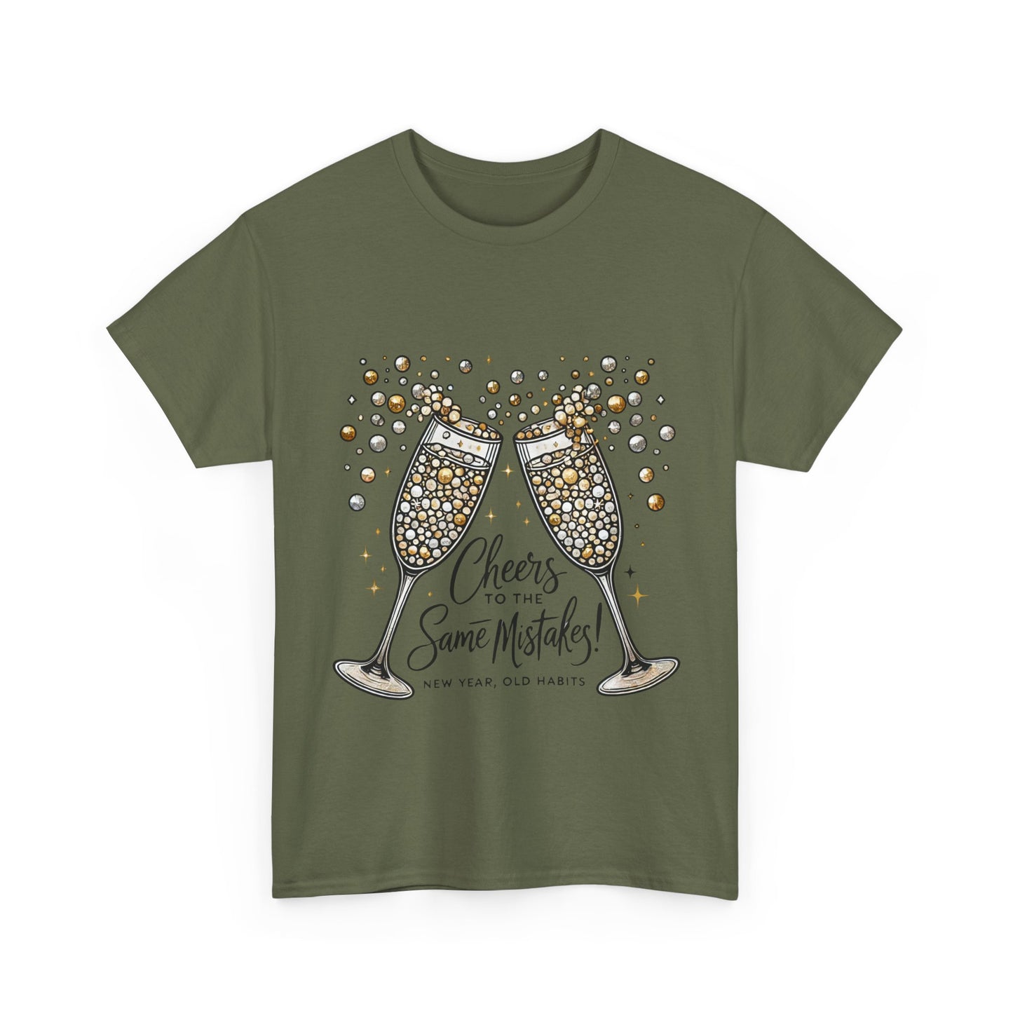 New Year Unisex Heavy Cotton Tee