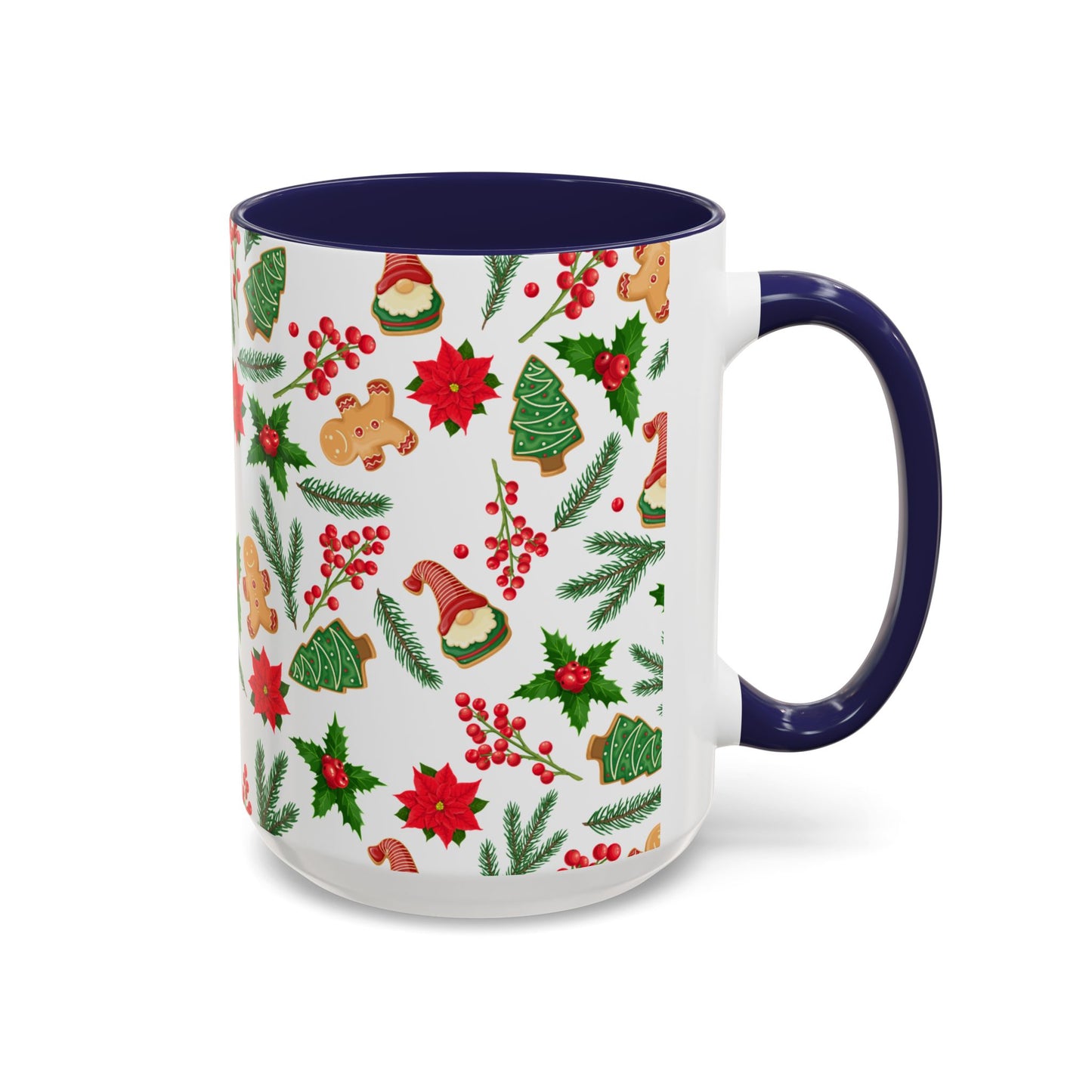 Christmas Accent Coffee Mug (11, 15oz)
