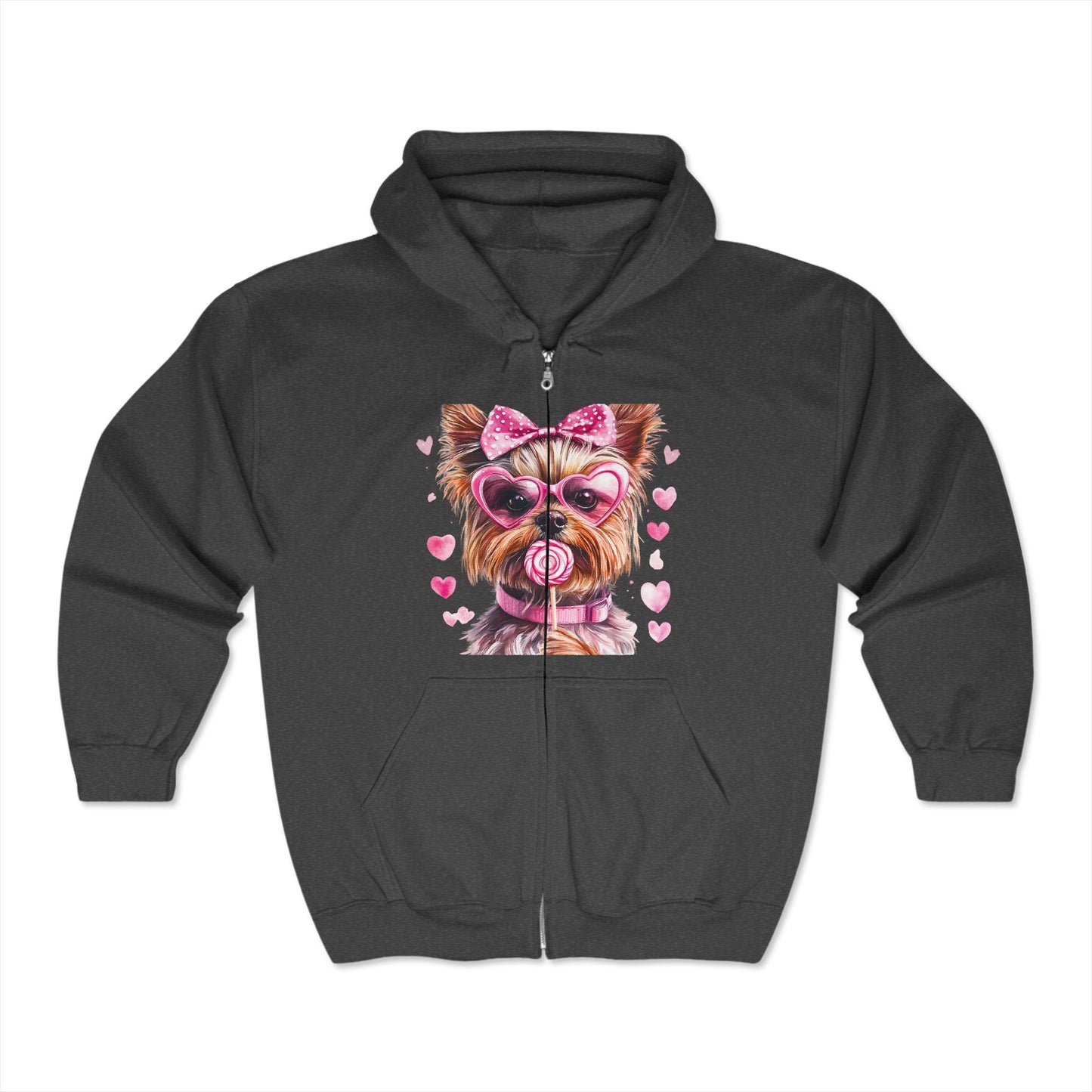 Valentines Unisex Heavy Blend™ Full Zip Hooded Sweatshirt