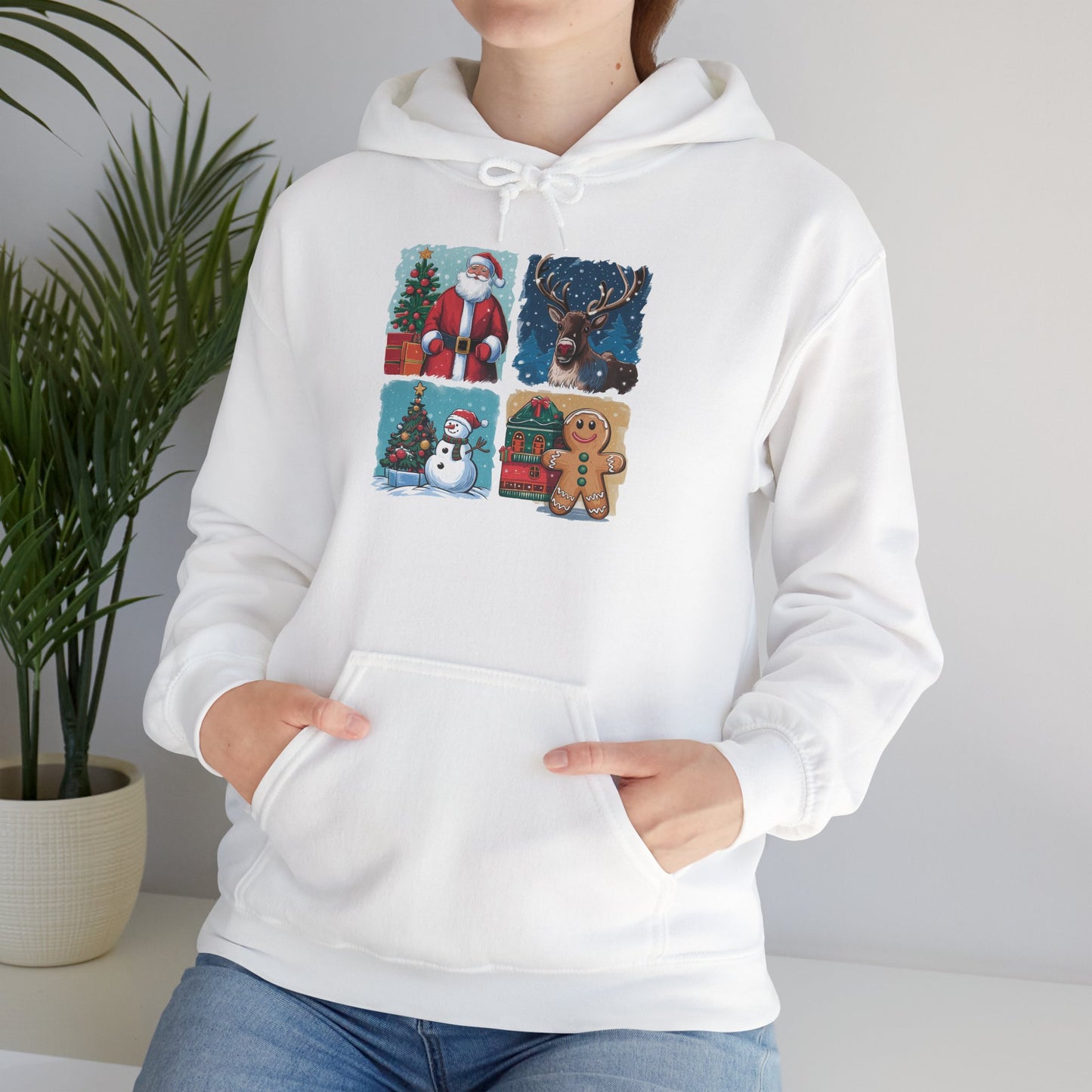 Festive Holiday Sweatshirt, Cozy Christmas Apparel, Unisex Hoodie, Winter Fashion, Gift Idea for New Year