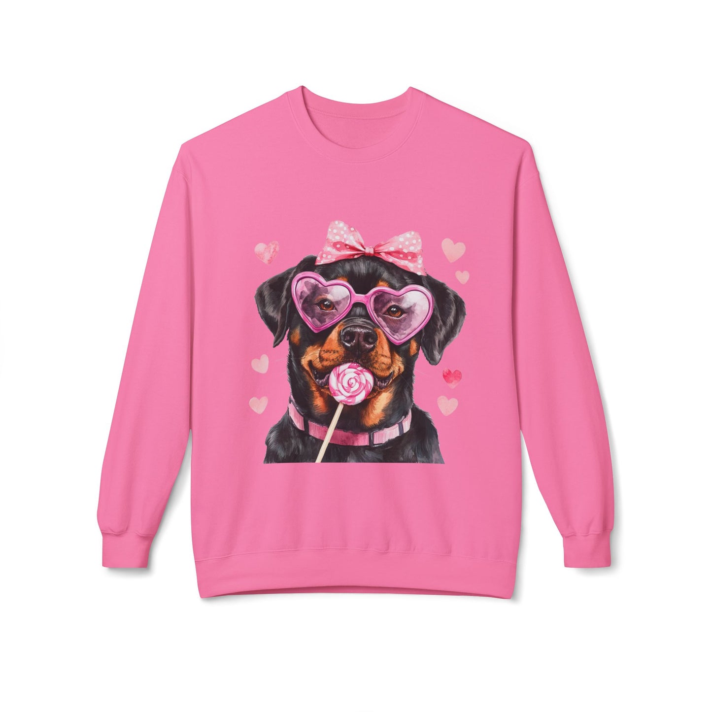 Valentines Unisex Midweight Softstyle Fleece Crewneck Sweatshirt
