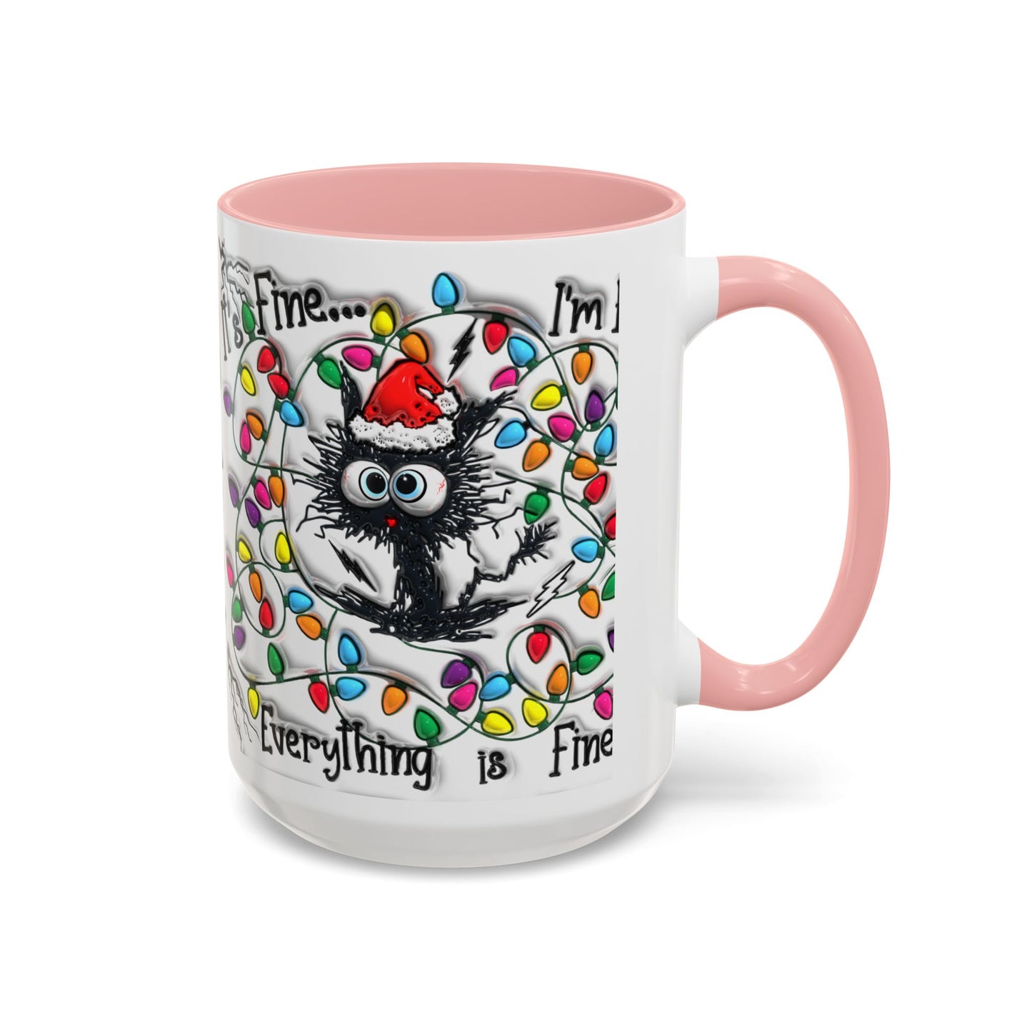 Christmas Accent Coffee Mug (11, 15oz)