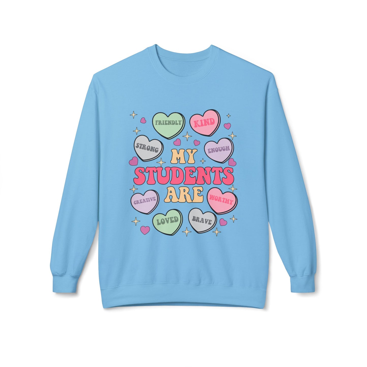 Valentines Unisex Midweight Softstyle Fleece Crewneck Sweatshirt