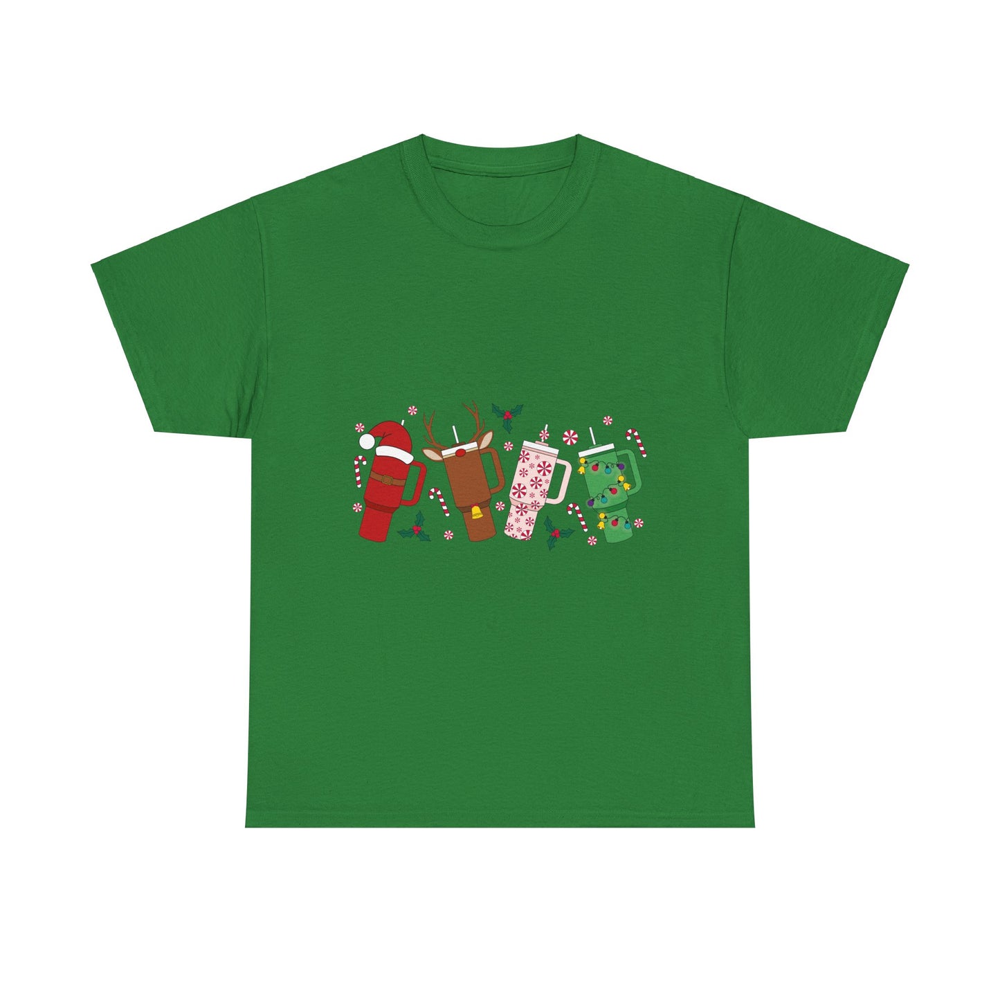 Christmas Unisex Garment-dyed Long Sleeve T-ShirtUnisex Heavy Cotton Tee