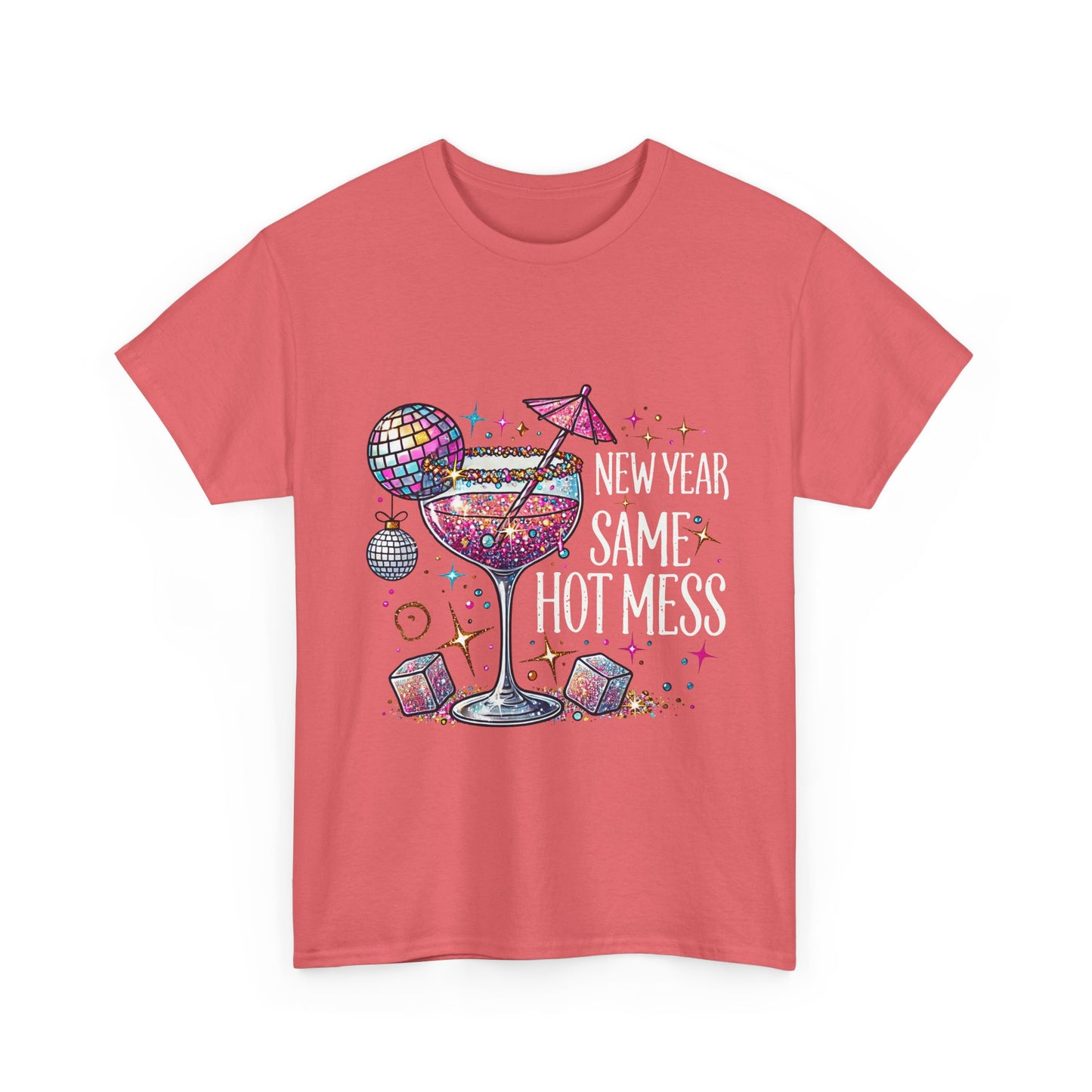 New Year Unisex Heavy Cotton Tee