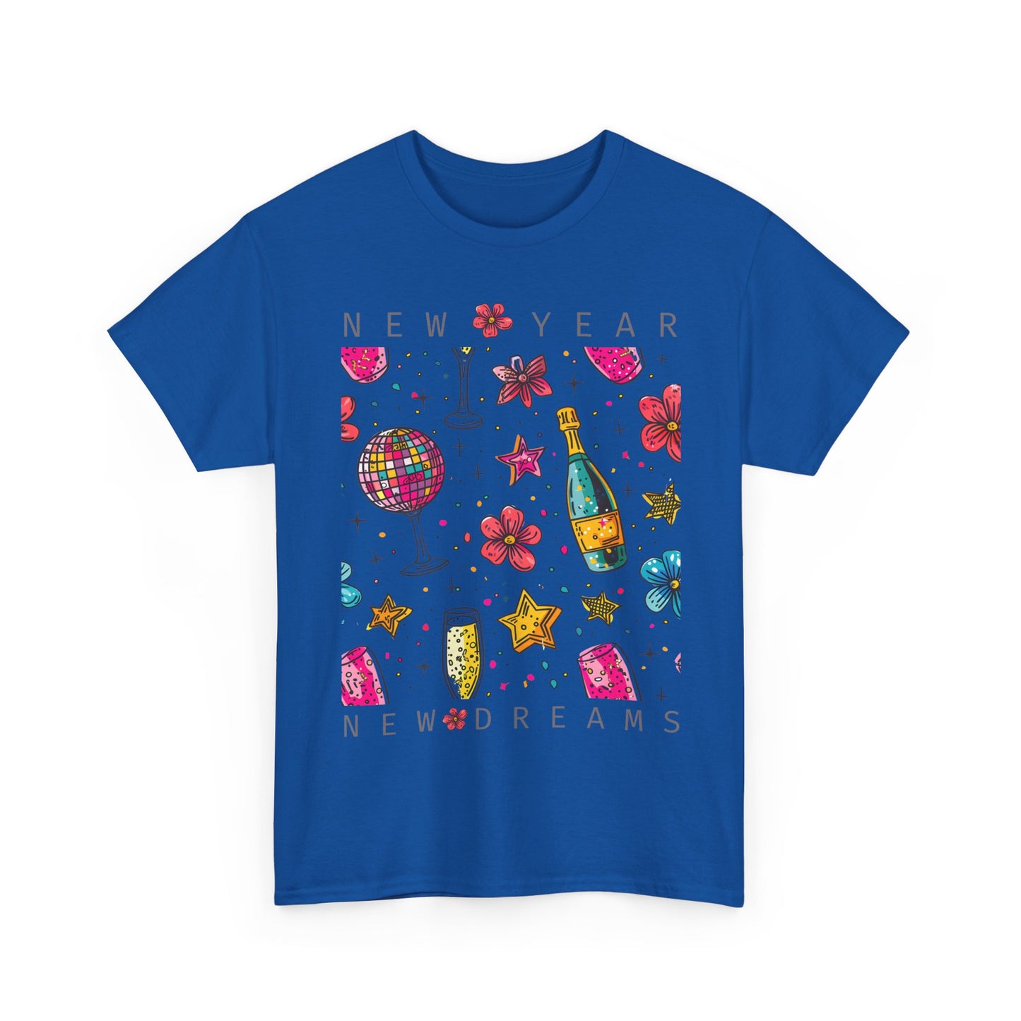 New Year Unisex Heavy Cotton Tee