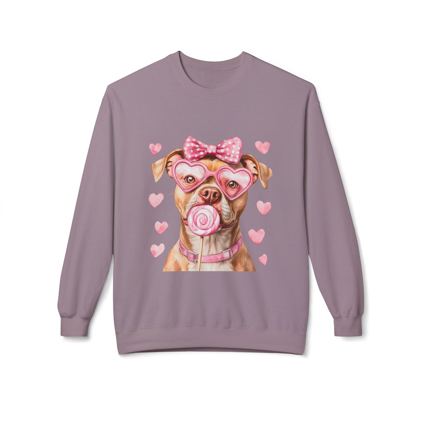 Valentines Unisex Midweight Softstyle Fleece Crewneck Sweatshirt
