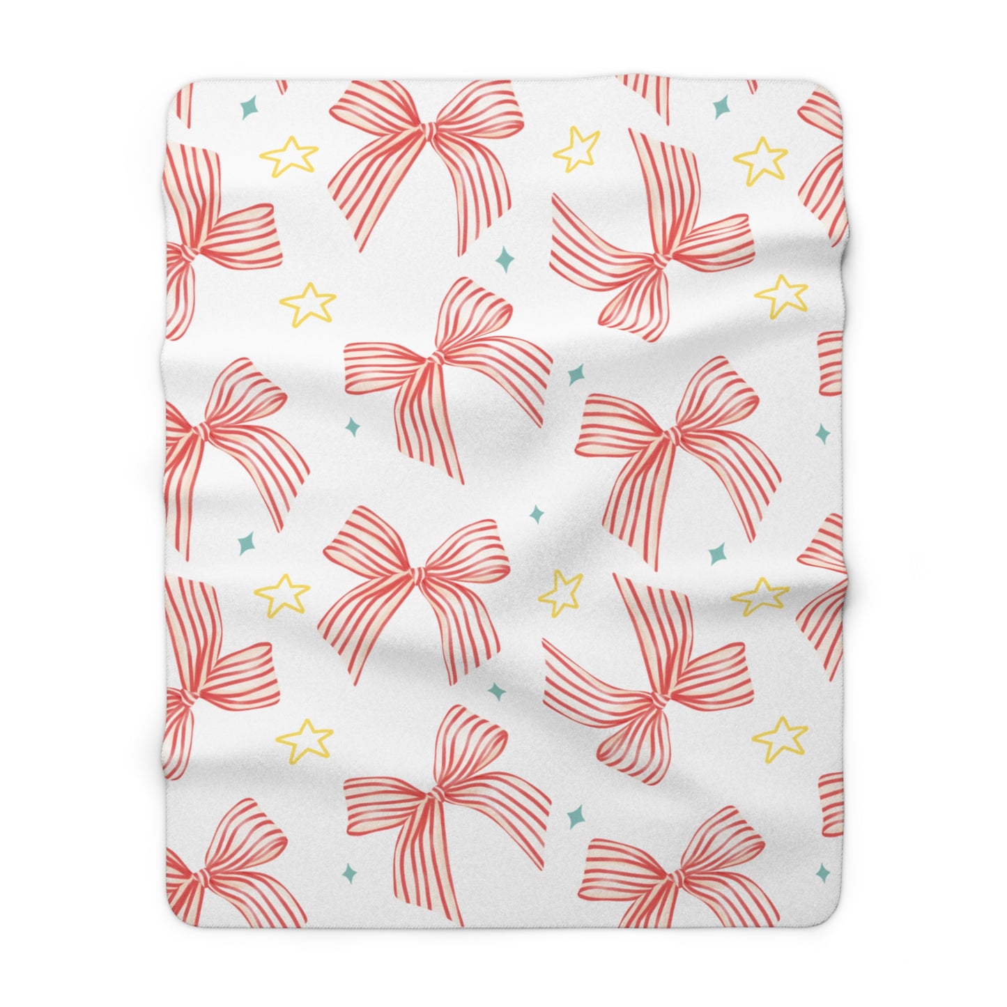Christmas Bow Blanket