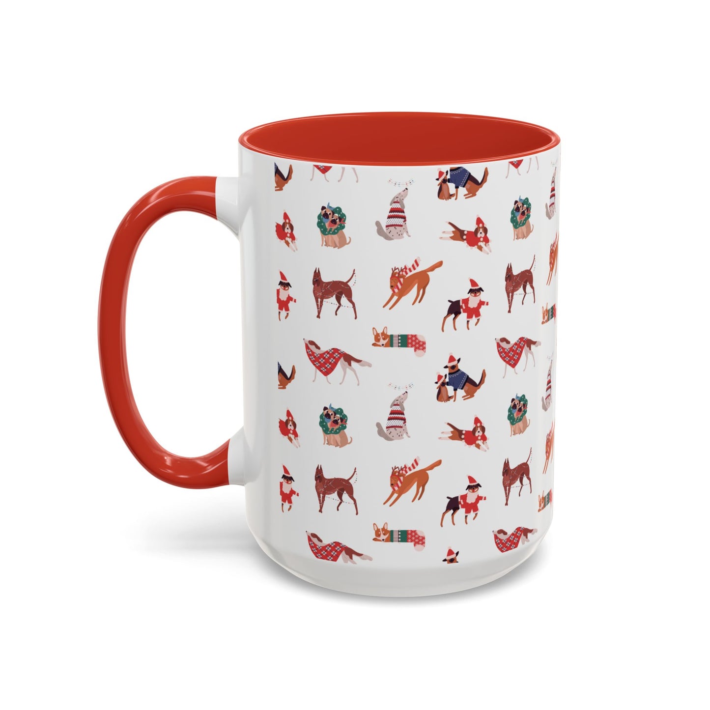 Christmas Accent Coffee Mug (11, 15oz)