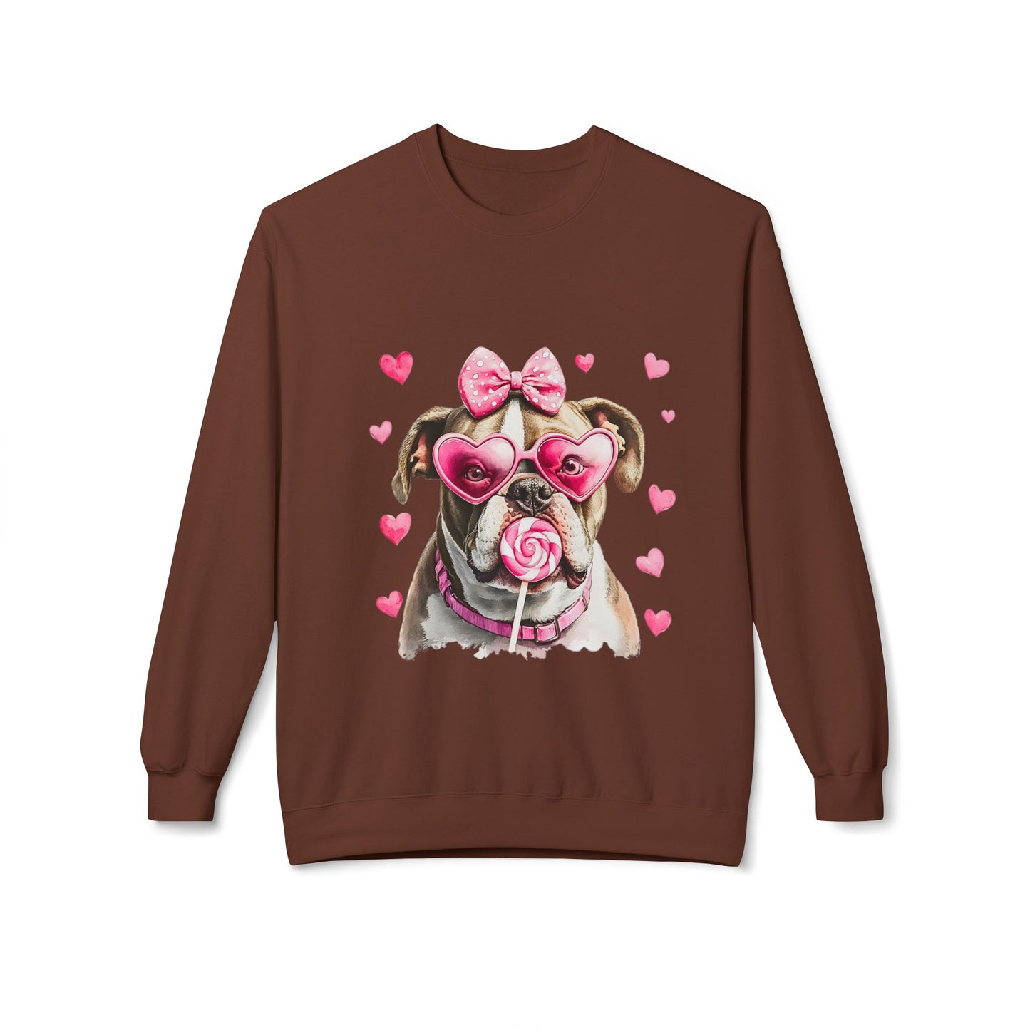 Valentines Unisex Midweight Softstyle Fleece Crewneck Sweatshirt