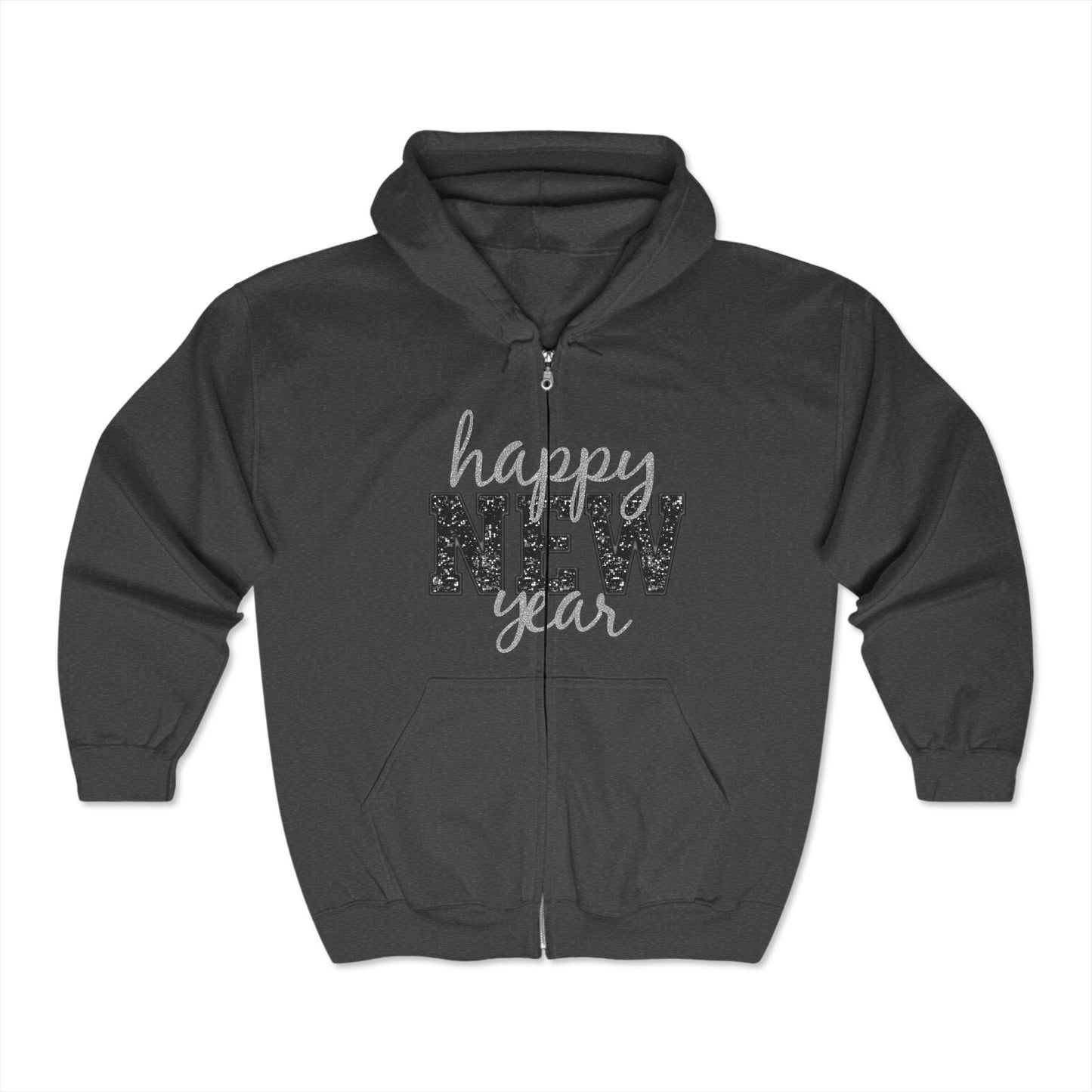 New Year Unisex Heavy Blend™ Full Zip Hooded Sweatshirt