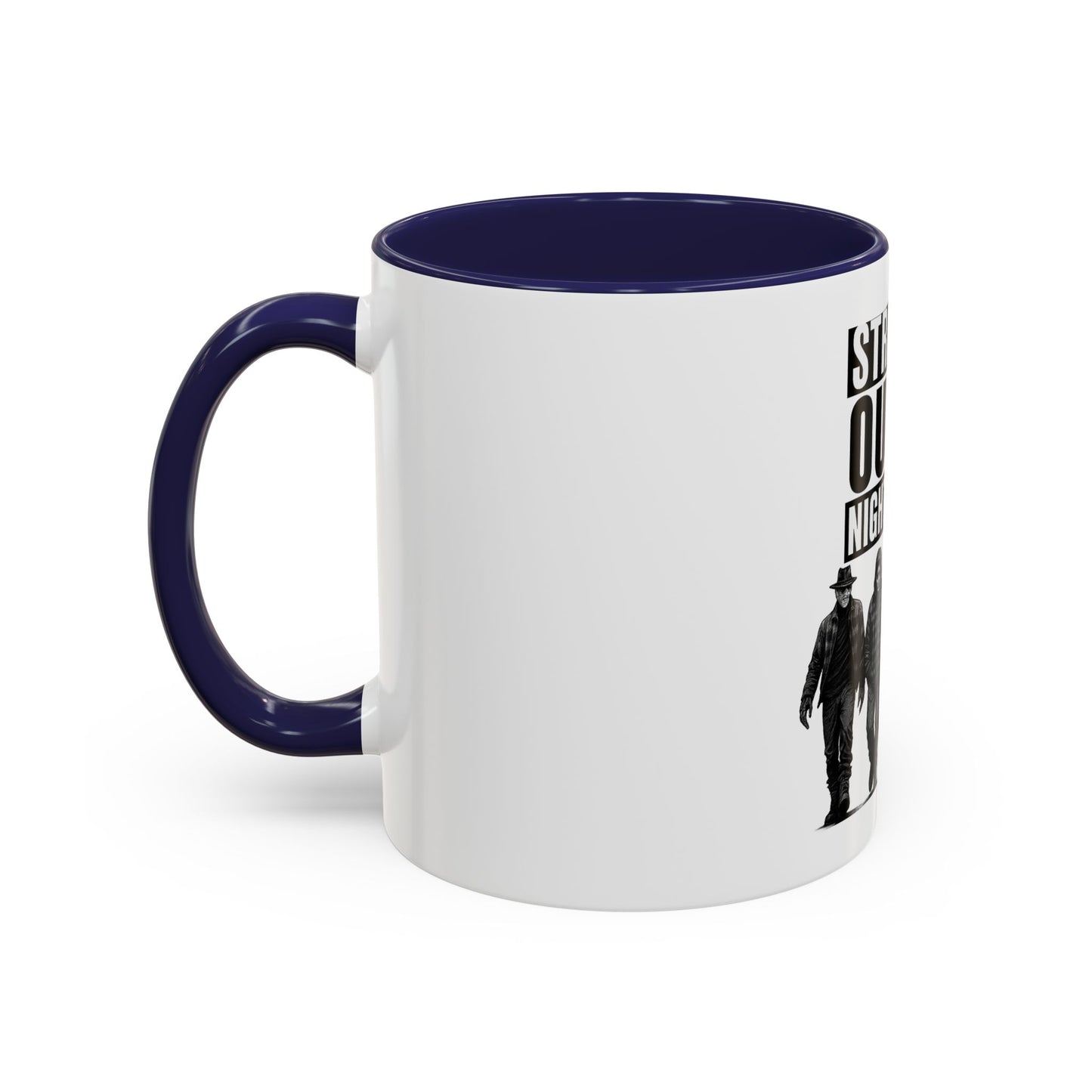 Straight Outta Nightmares Accent Coffee Mug | Spooky Mug, Horror Coffee Cup, Unique Gift for Halloween, Funware, Collectible Tea Mug