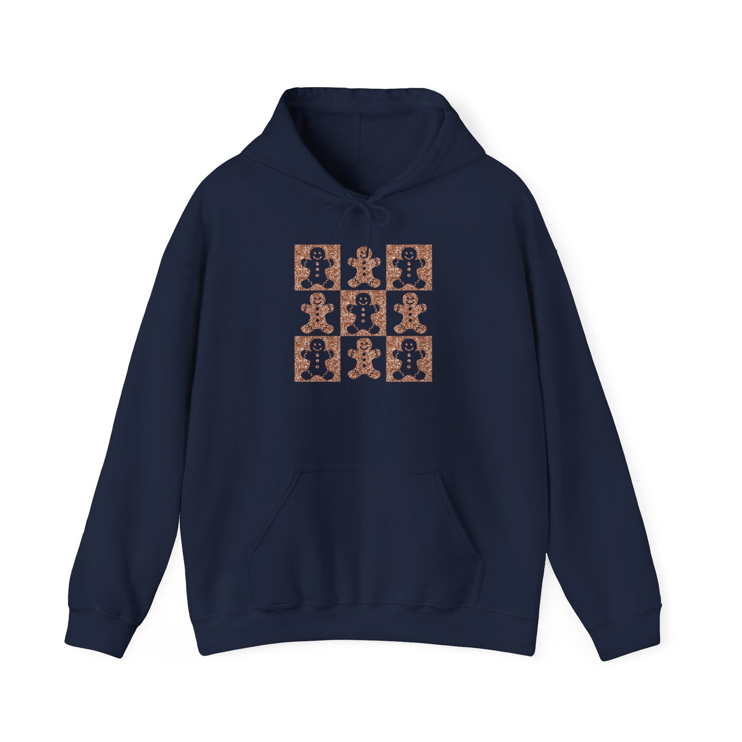 Gingerbread Hoodie - Cozy Unisex Sweatshirt, Holiday Attire, Christmas Gift, Winter Layer, Cute Casual Wear