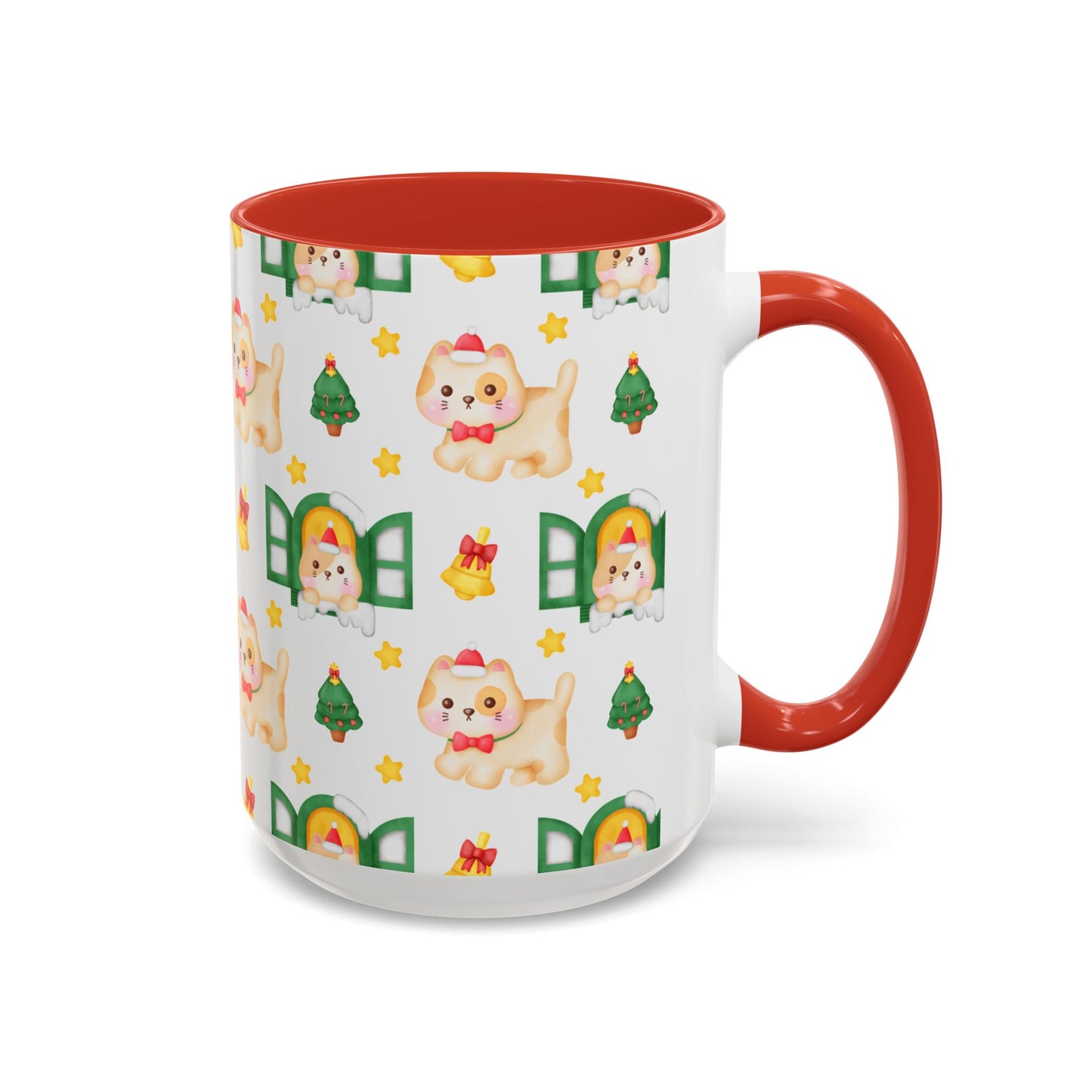 Christmas Accent Coffee Mug (11, 15oz)