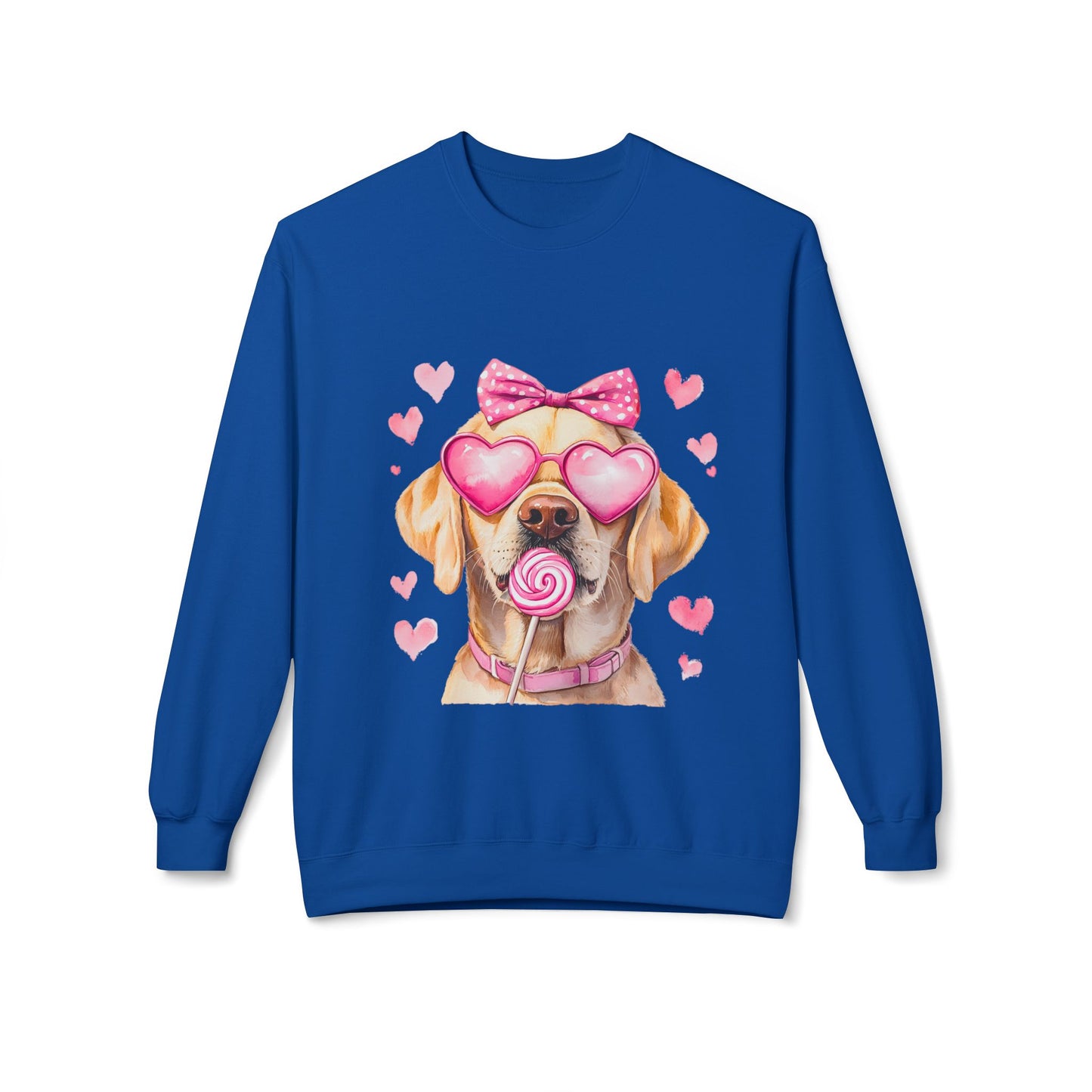 Valentines Unisex Midweight Softstyle Fleece Crewneck Sweatshirt