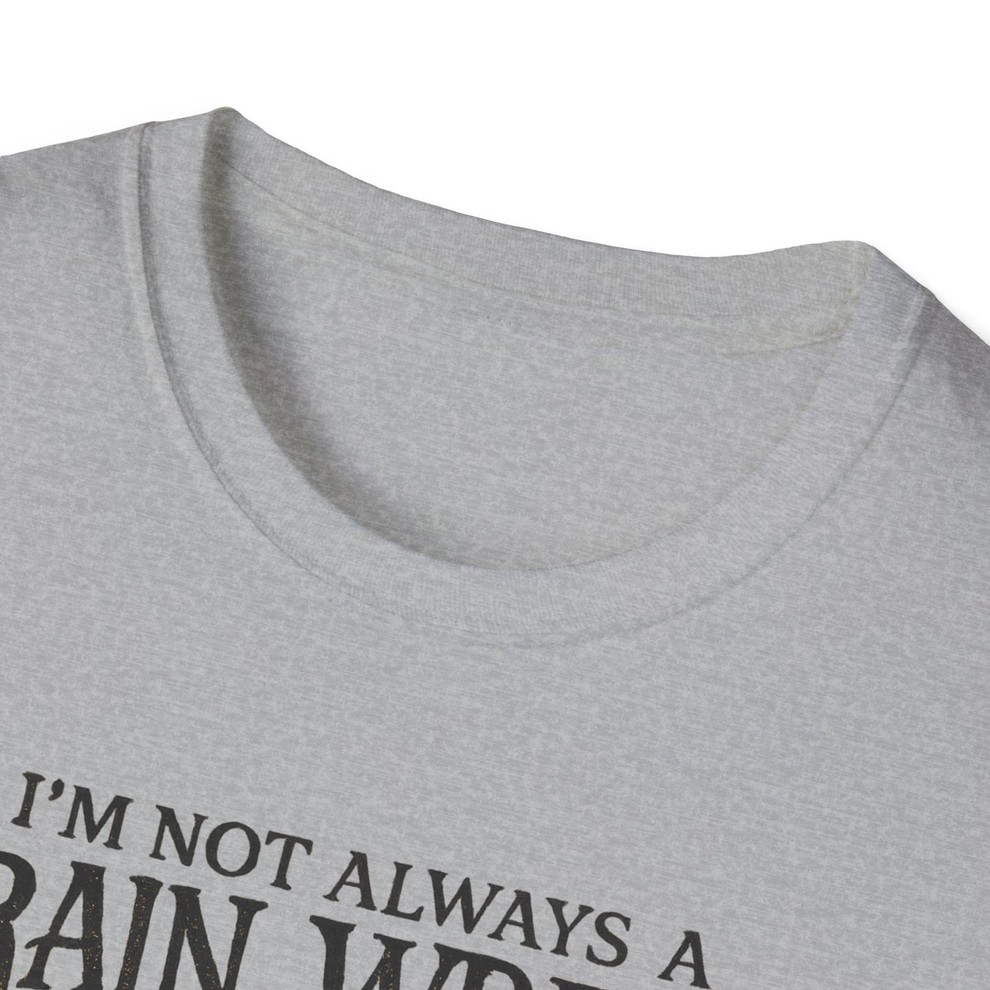 Train Wreck Unisex Softstyle T-Shirt | Funny Graphic Tee, Halloween Shirt, Gift for Friends, Casual Wear, Unique Design