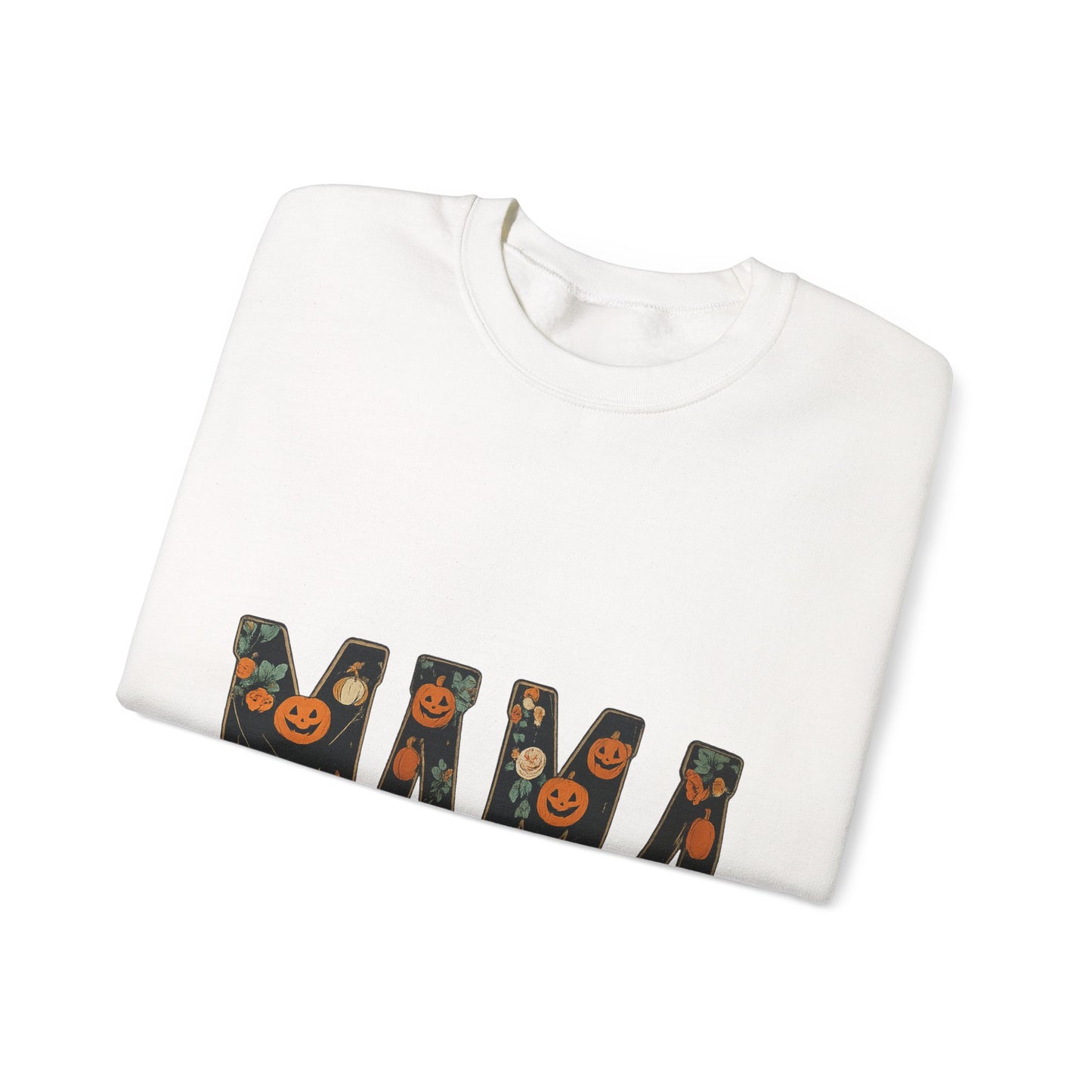 Mama Pumpkin Crewneck Sweatshirt, Fall Fashion, Halloween Gift, Cozy Sweatshirt, Casual Wear, Gift for Moms