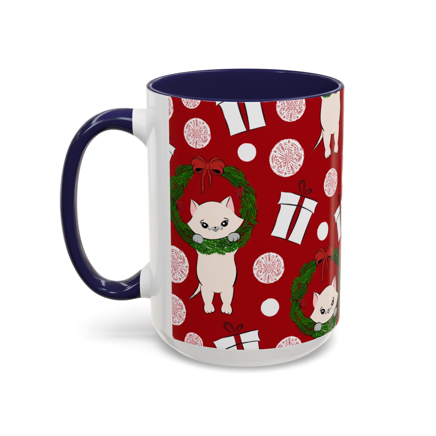 Christmas Accent Coffee Mug (11, 15oz)