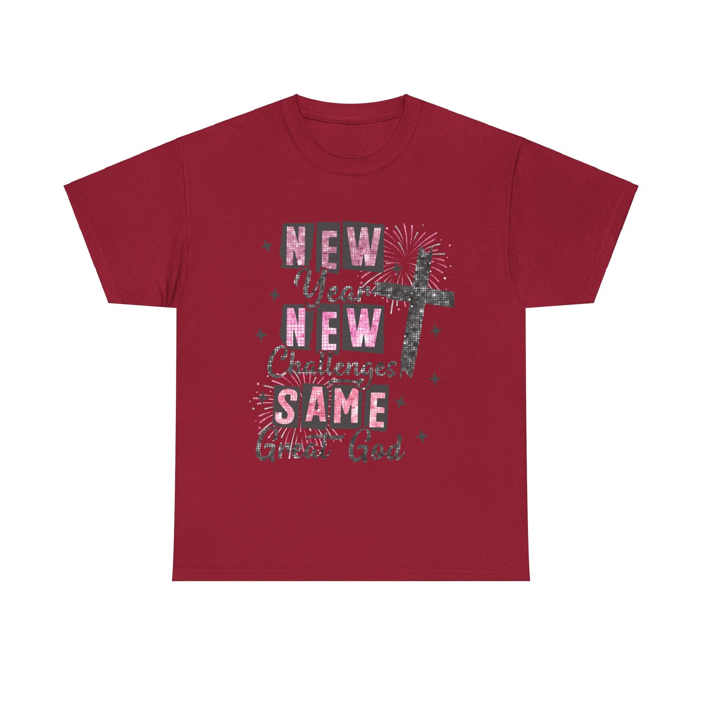 New Year Unisex Heavy Cotton Tee