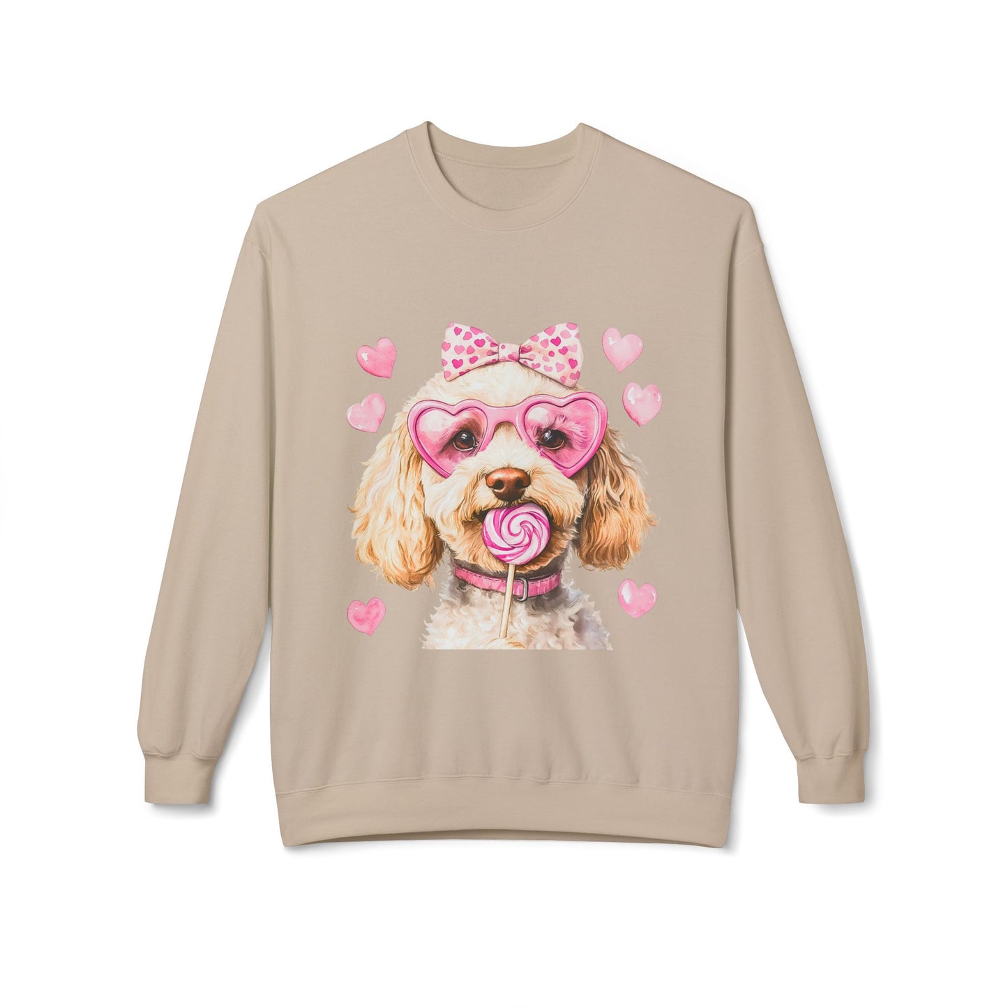 Valentines Unisex Midweight Softstyle Fleece Crewneck Sweatshirt
