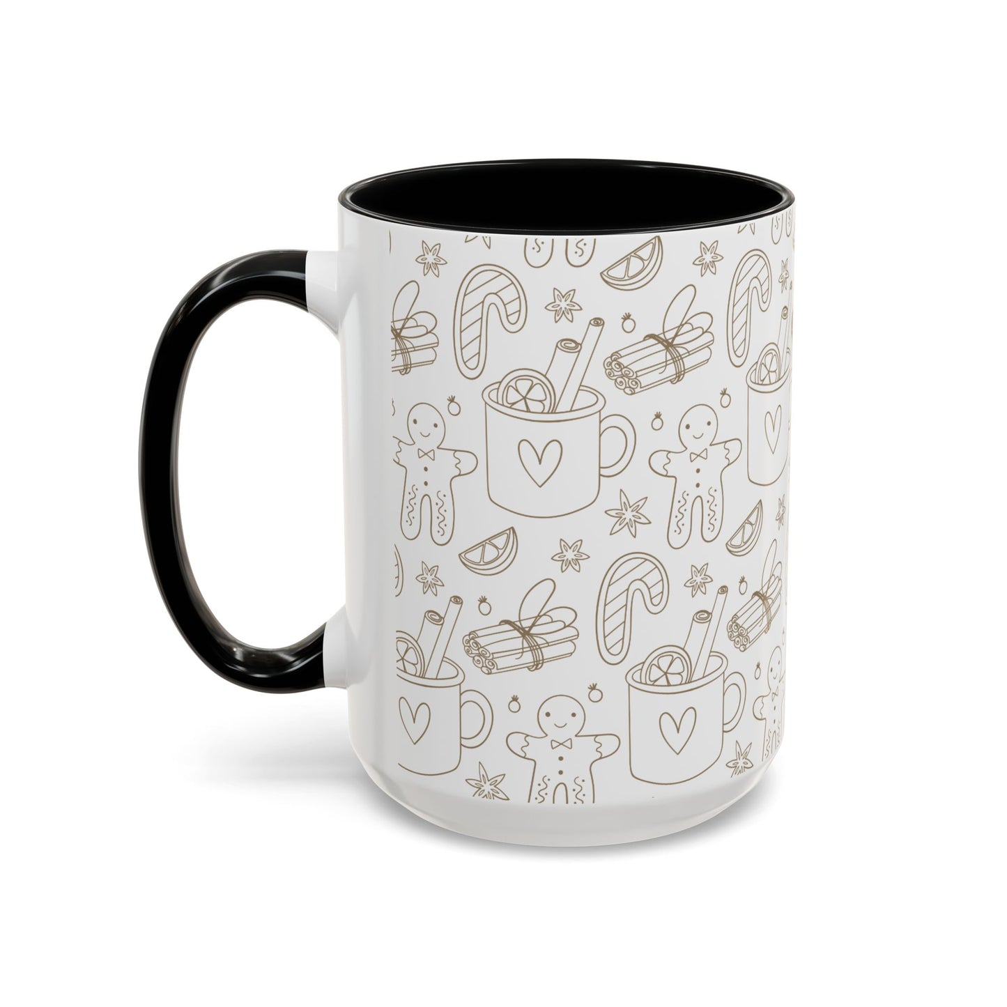 Christmas Accent Coffee Mug (11, 15oz)