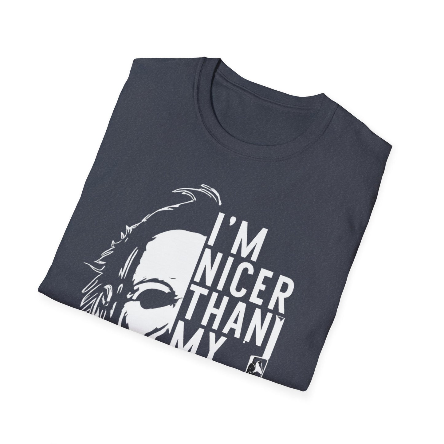 Graphic Horror-Themed Unisex T-Shirt | Perfect Gift for Halloween, Movie Lovers, Casual Wear, Unique Statement Tee