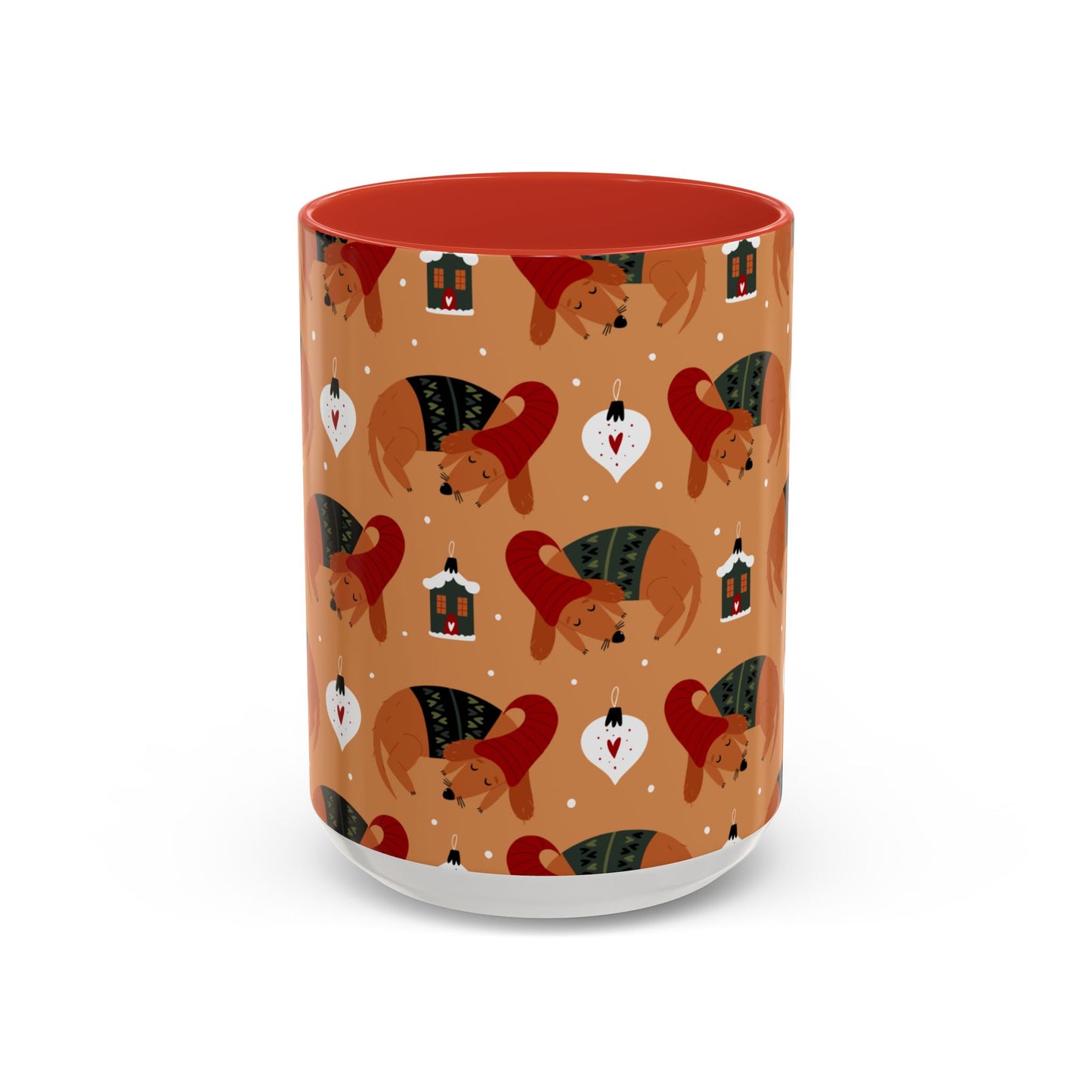 Christmas Accent Coffee Mug (11, 15oz)