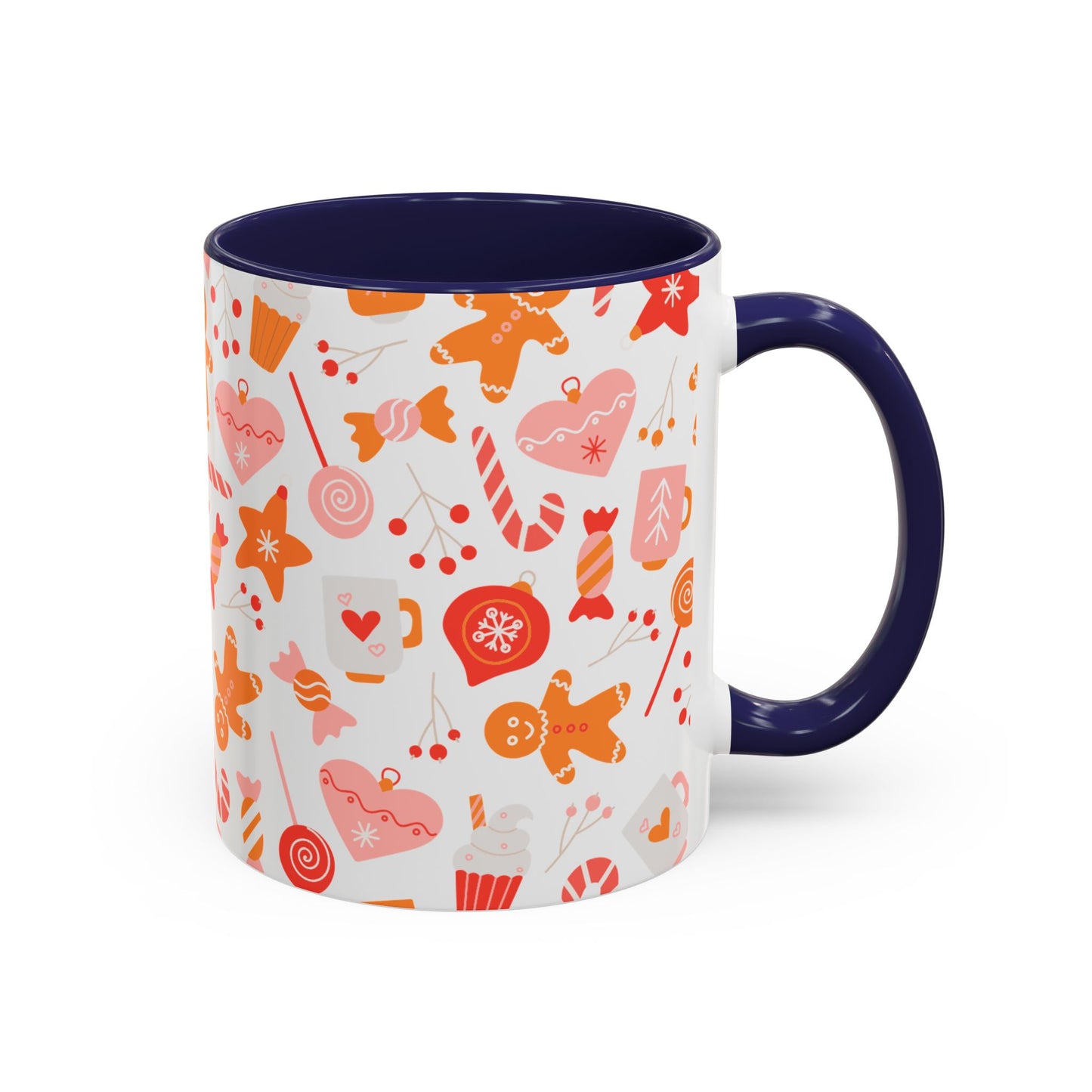 Christmas Accent Coffee Mug (11, 15oz)