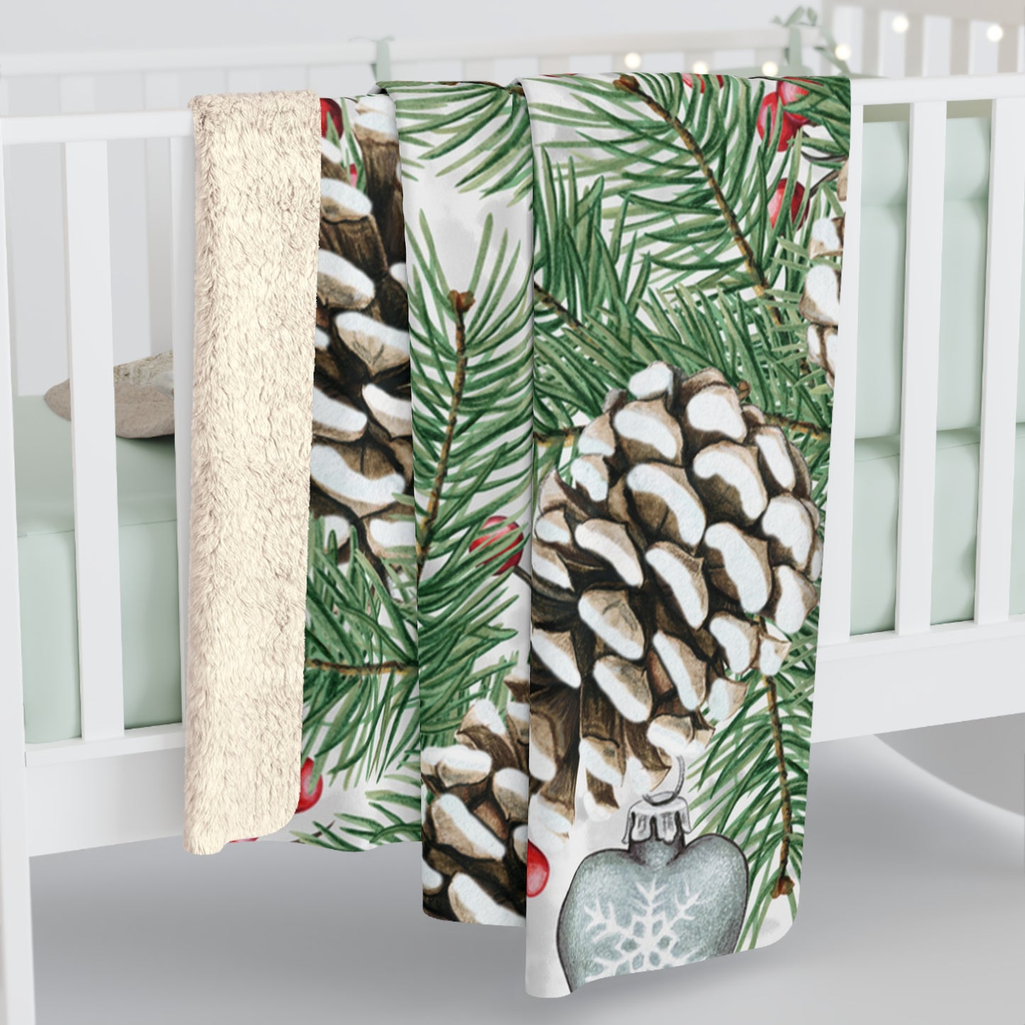 Christmas Bow Blanket