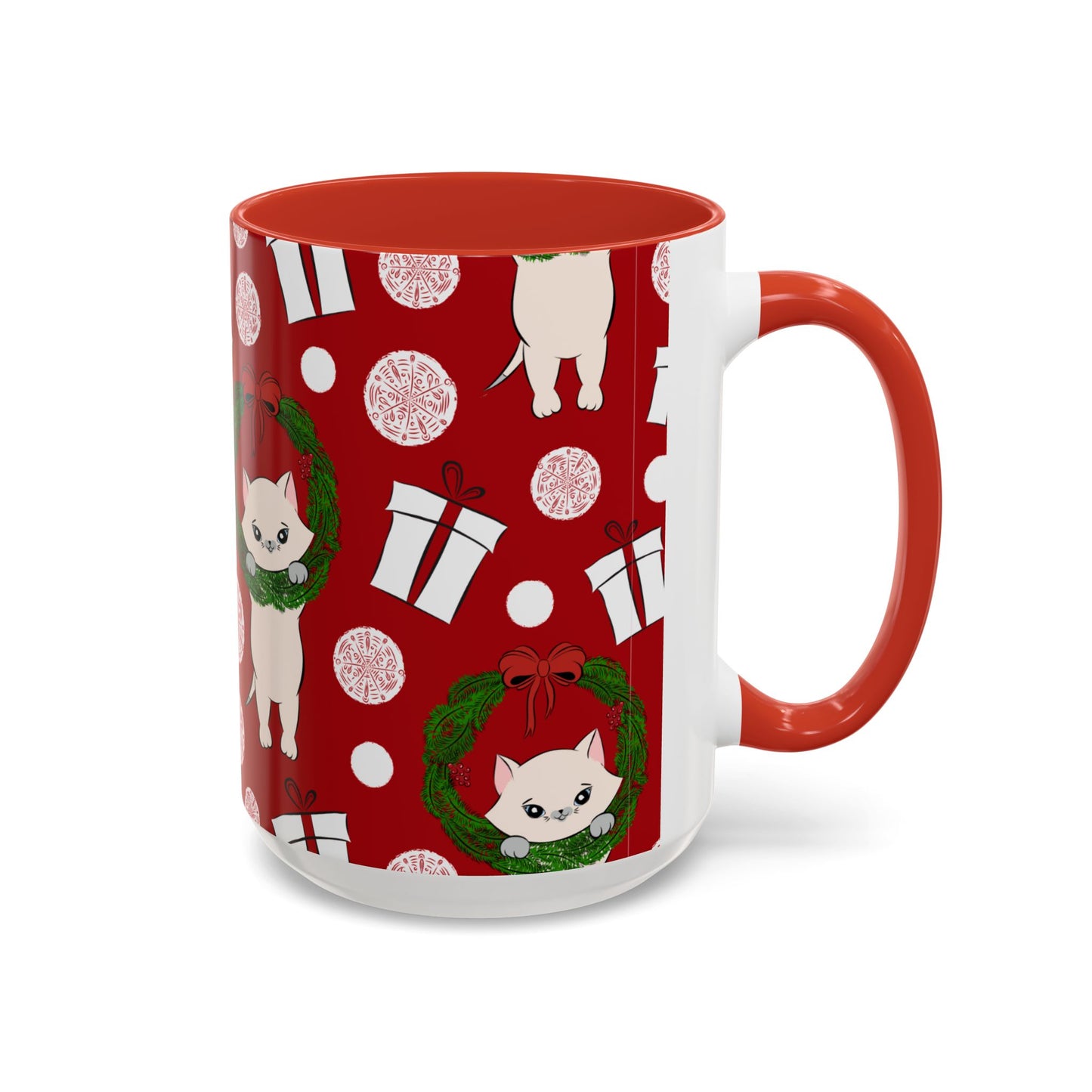 Christmas Accent Coffee Mug (11, 15oz)