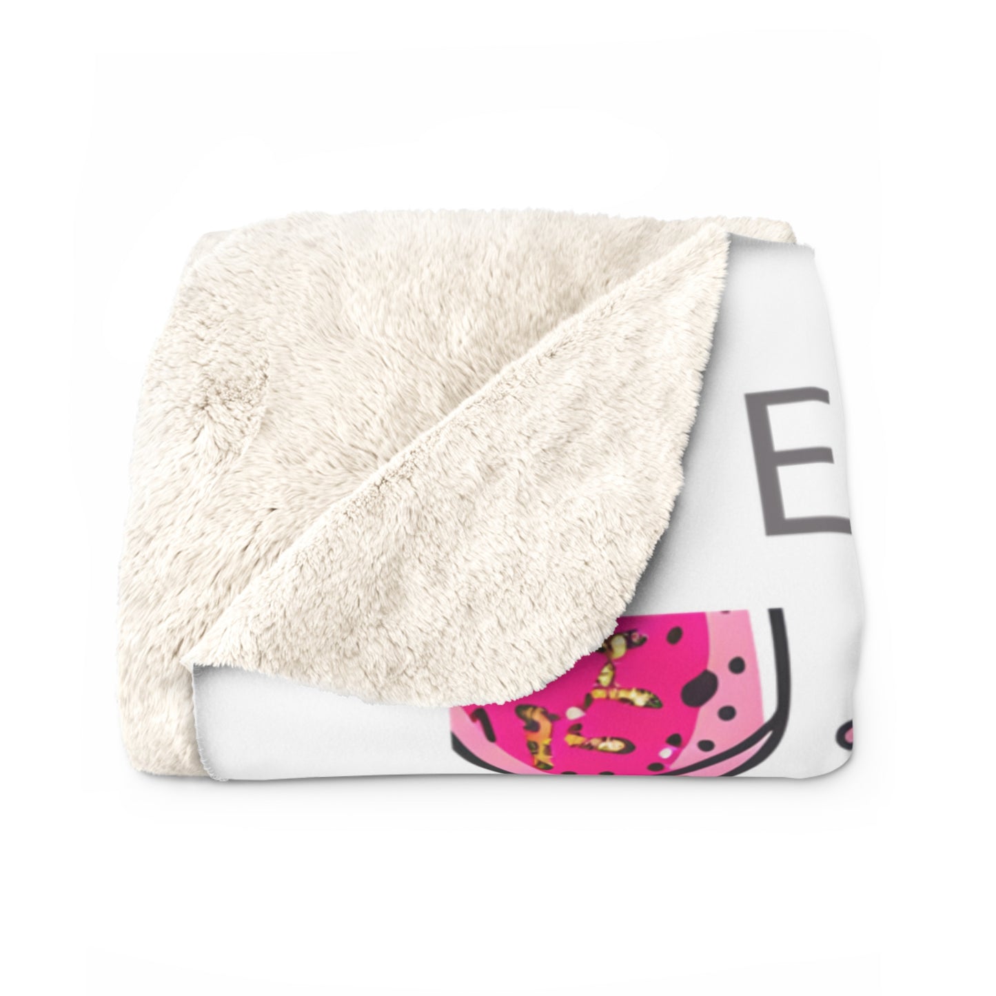 New Year Sherpa Fleece Blanket