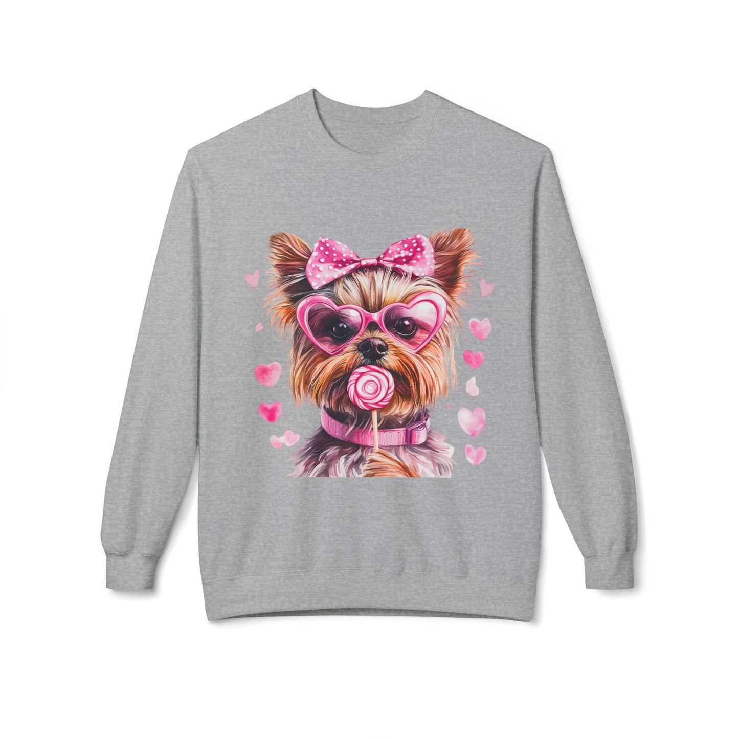 Valentines Unisex Midweight Softstyle Fleece Crewneck Sweatshirt