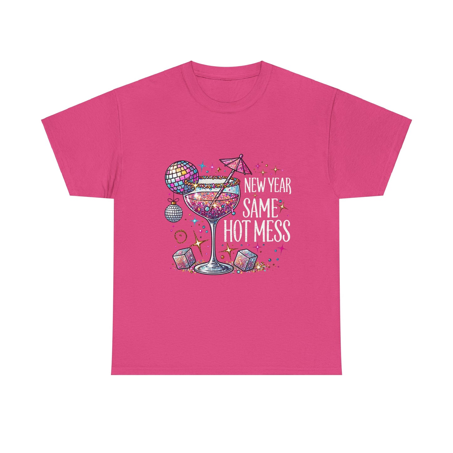 New Year Unisex Heavy Cotton Tee