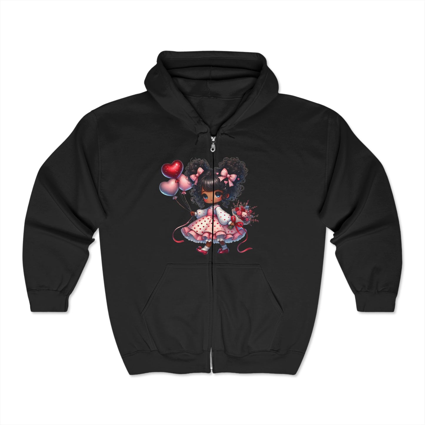 Valentines Unisex Heavy Blend™ Full Zip Hooded Sweatshirt