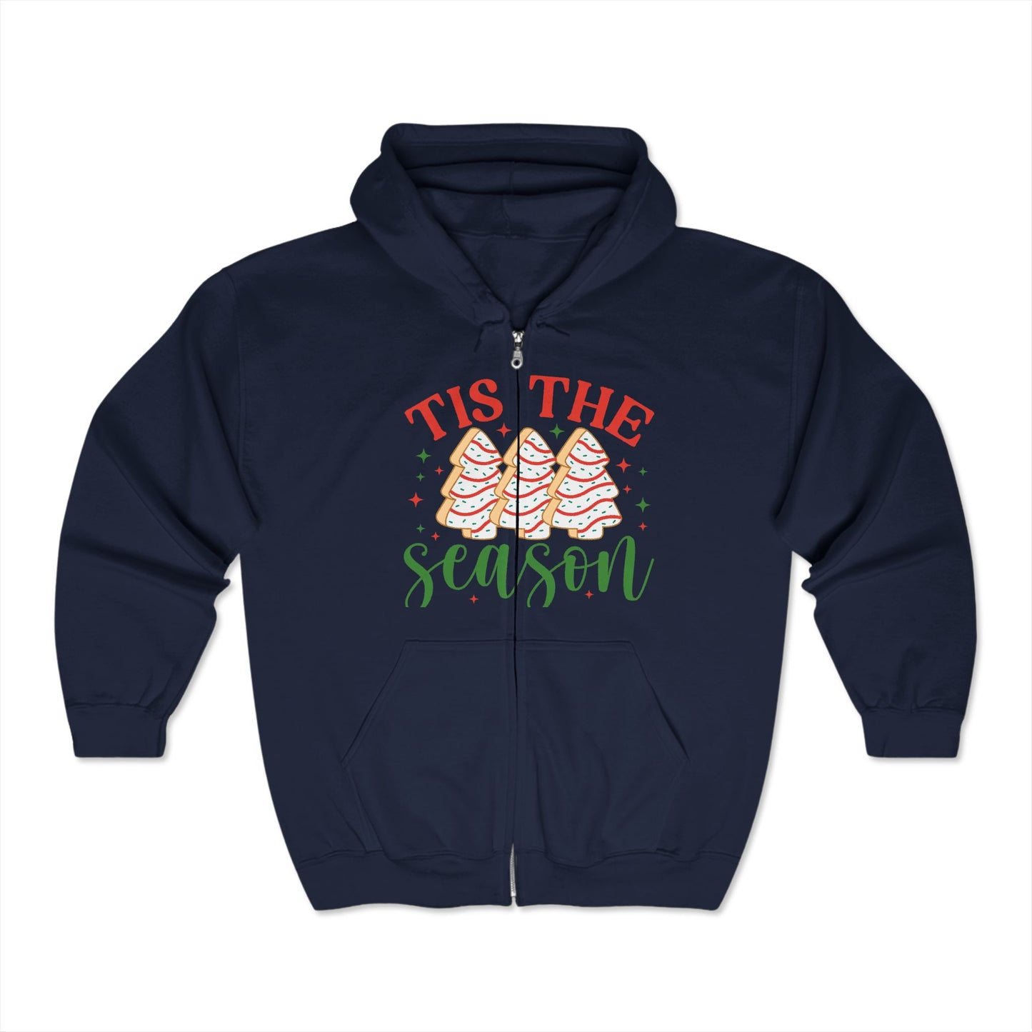 Christmas Unisex Heavy Blend™ Full Zip Hooded Sweatshirt