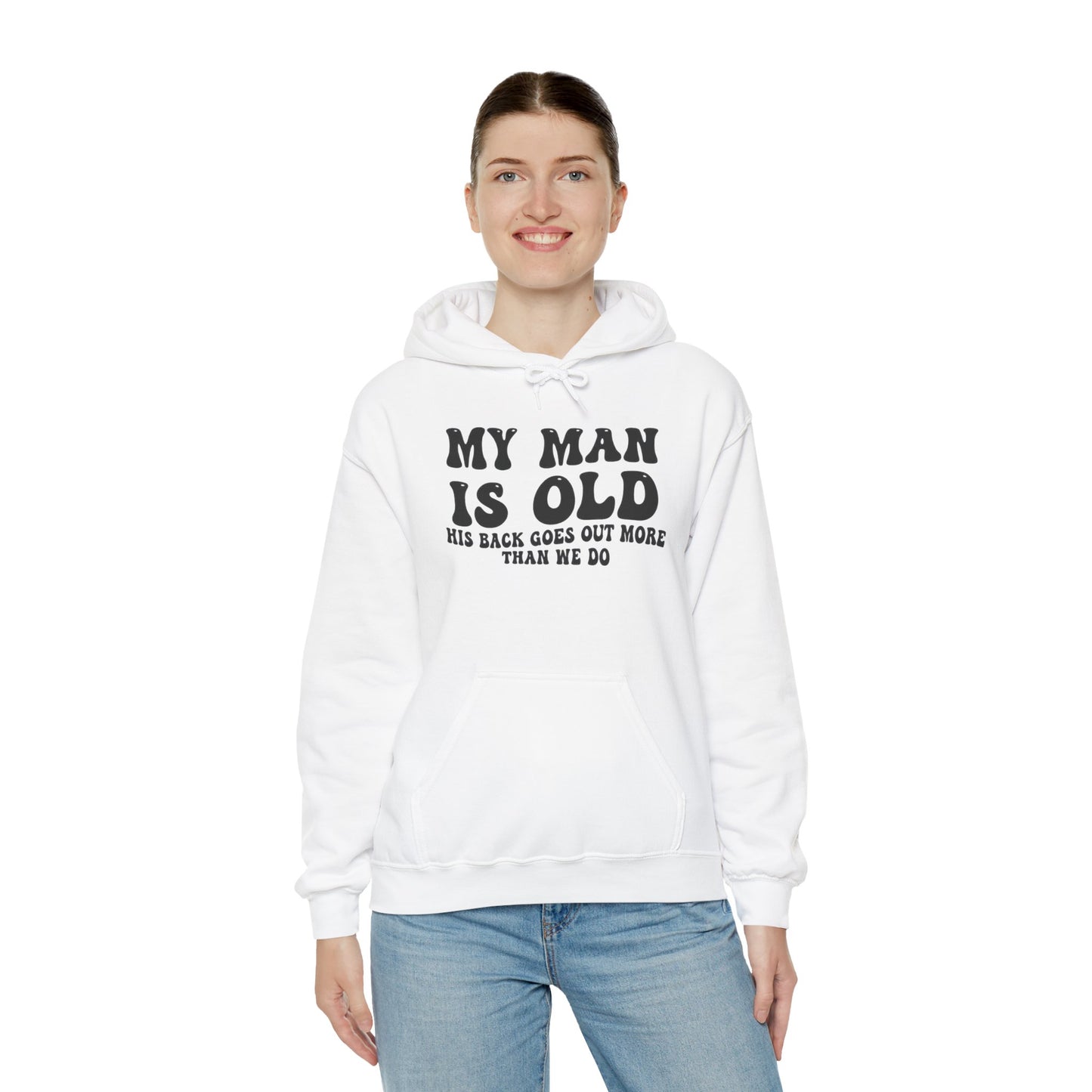 Funny Unisex Hoodie, Gift for Him, Birthday Sweatshirt, Humor Hooded Pullover, Dad Humor, Quirky Casual Wear