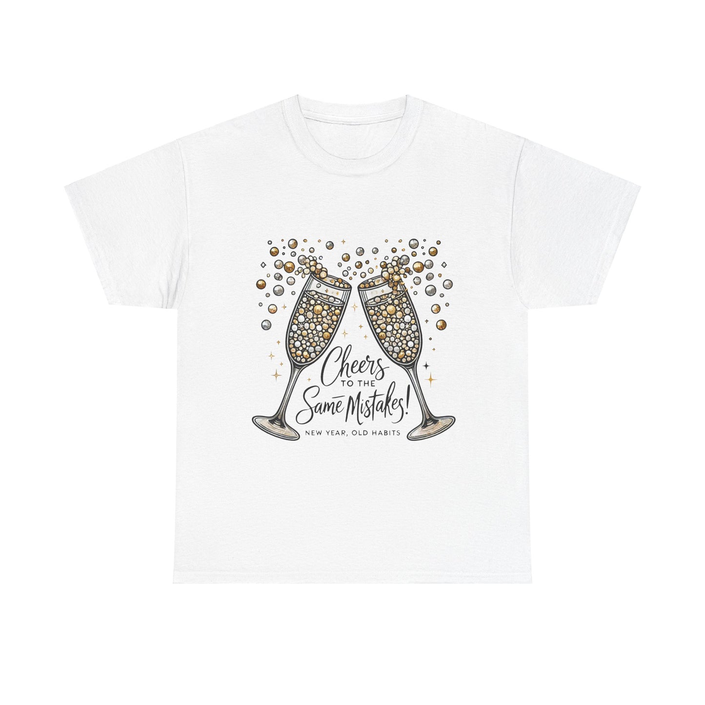 New Year Unisex Heavy Cotton Tee