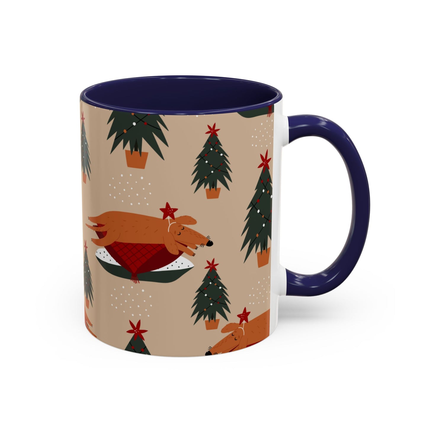 Christmas Accent Coffee Mug (11, 15oz)