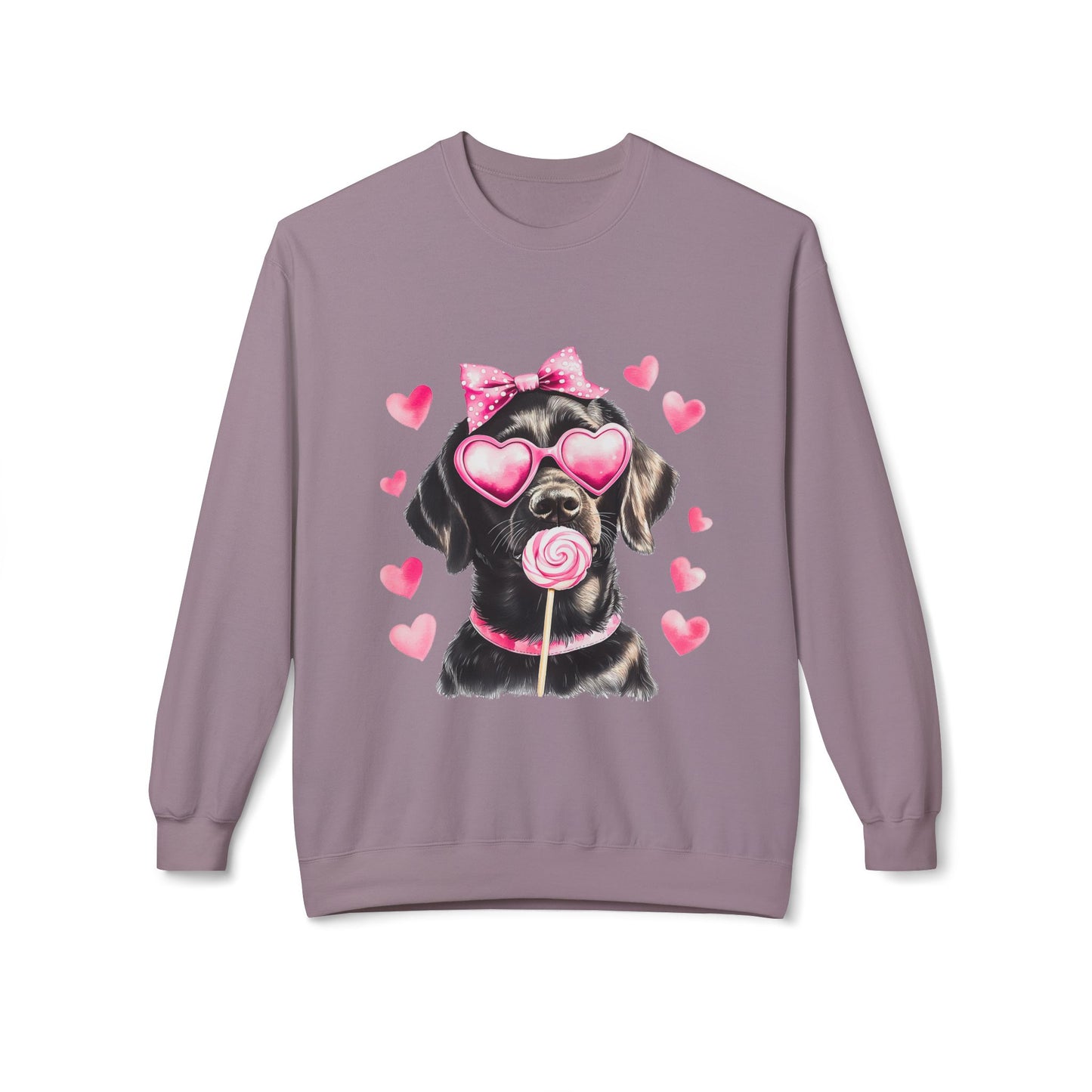 Valentines Unisex Midweight Softstyle Fleece Crewneck Sweatshirt