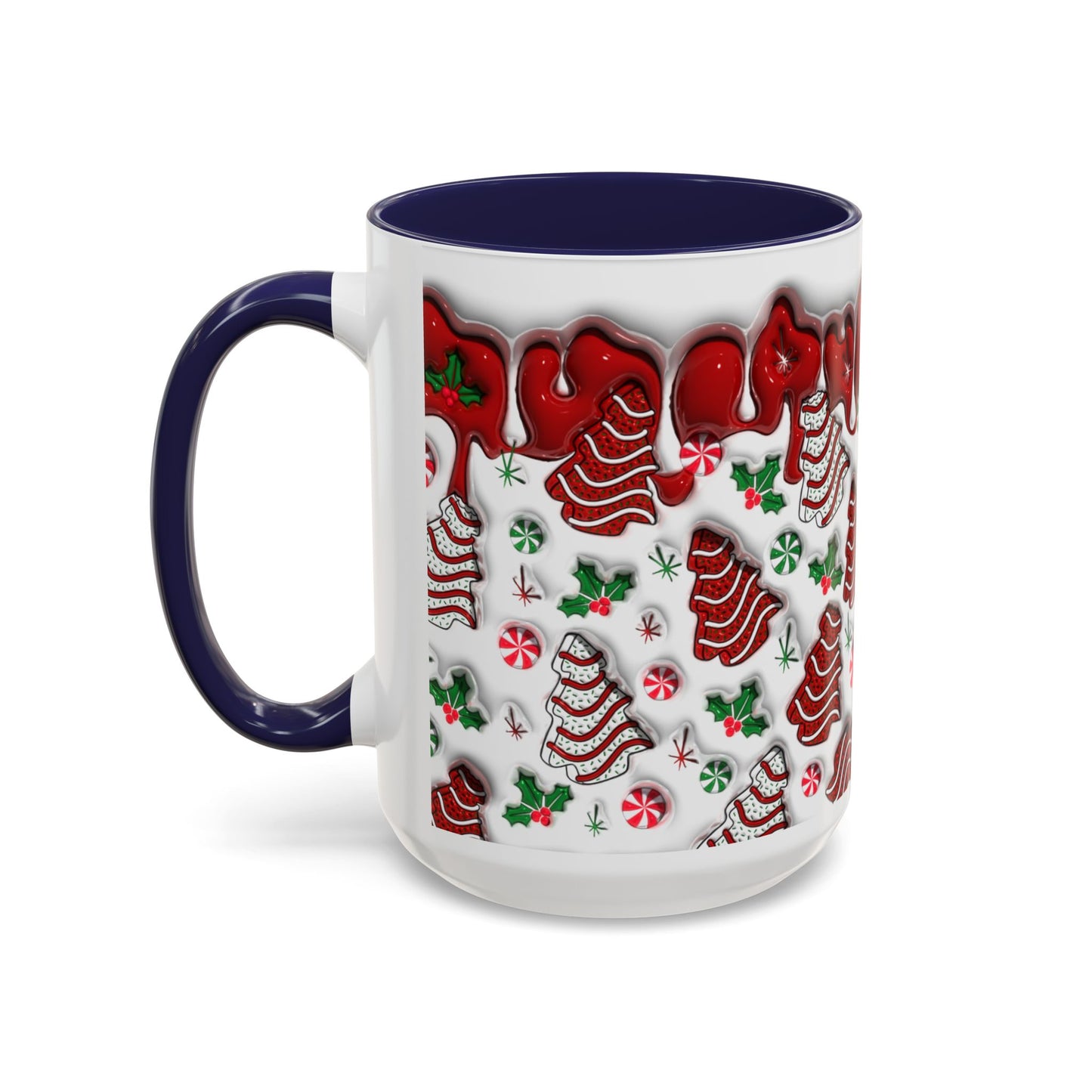 Christmas Accent Coffee Mug (11, 15oz)