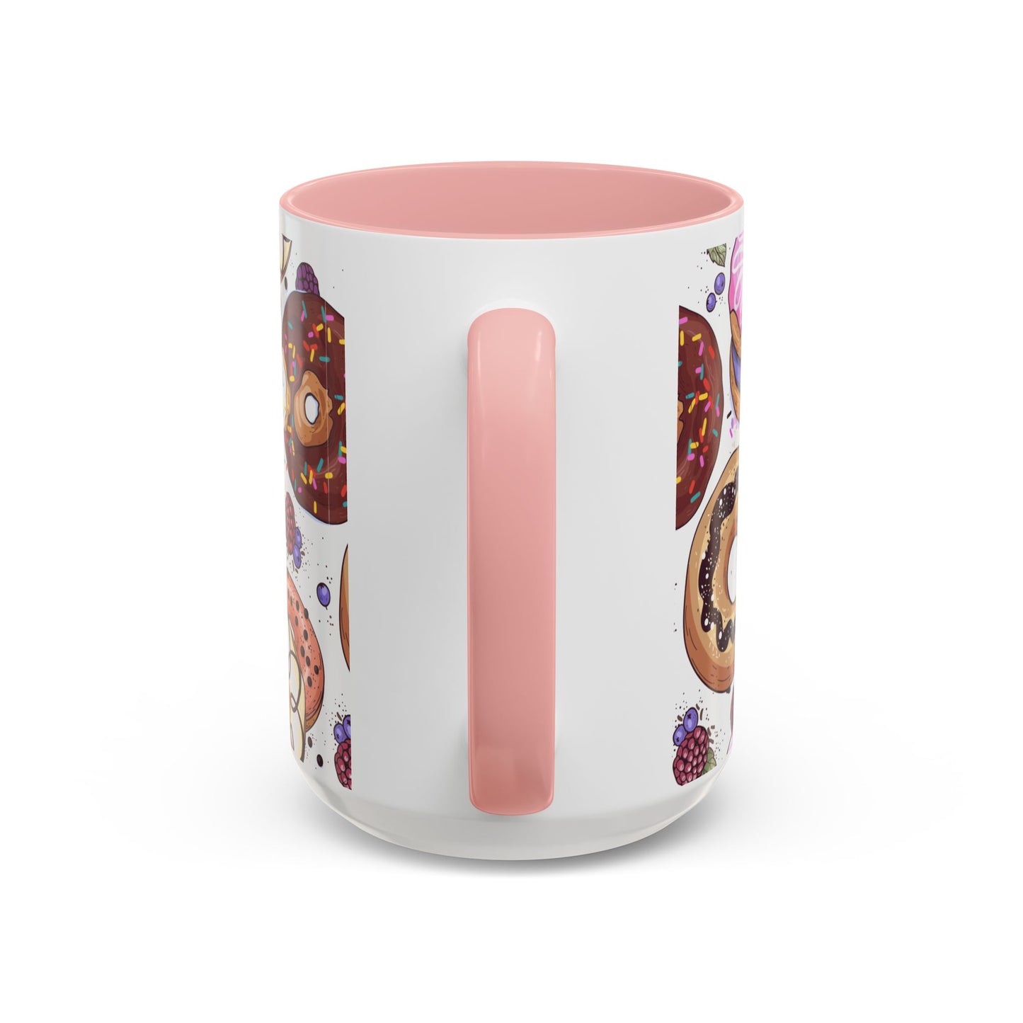 Doughnut Accent Coffee Mug (11, 15oz)