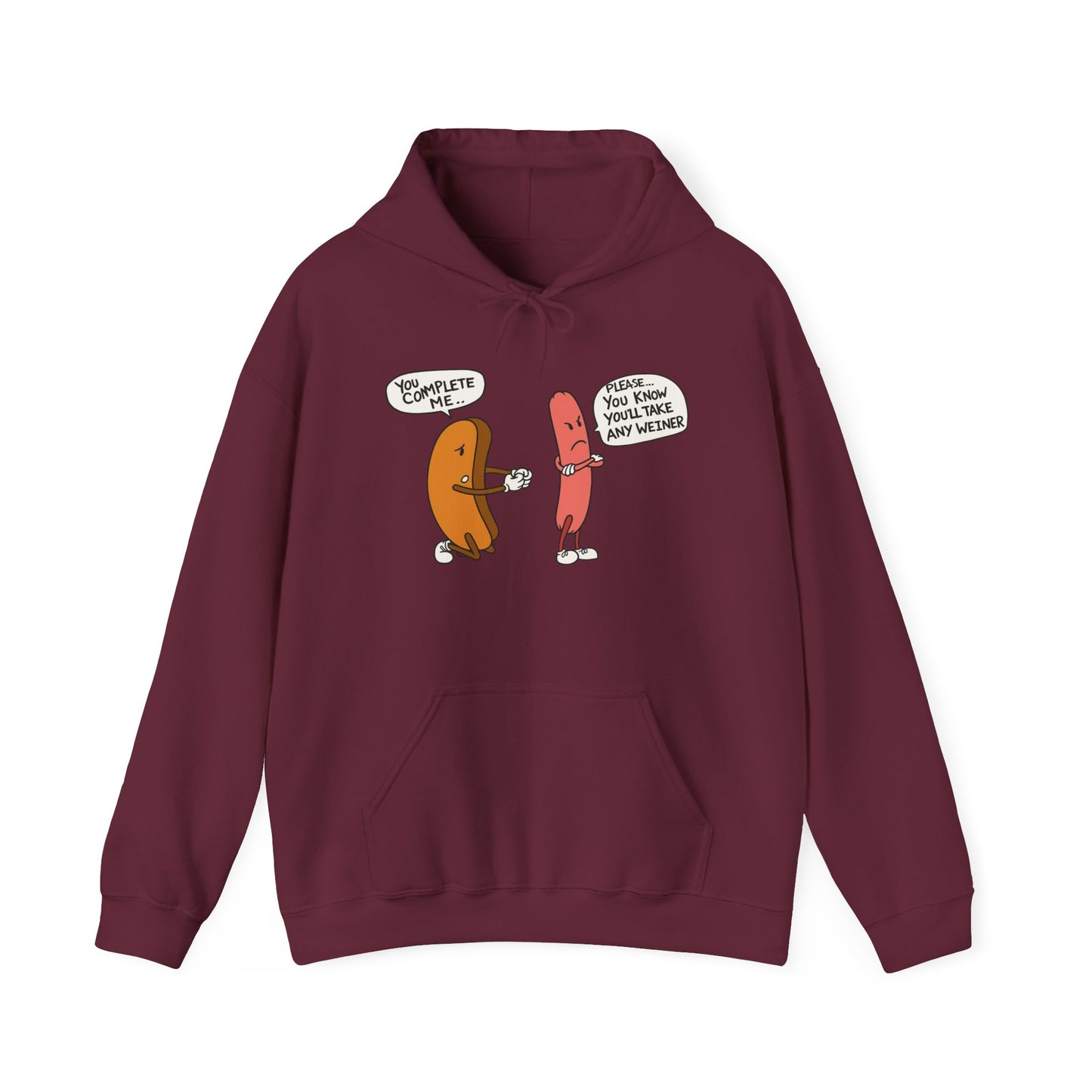 Humorous Unisex Hooded Sweatshirt, Funny Hoodie, Casual Wear, Gift for Friends, Cute Outfit for Everyday