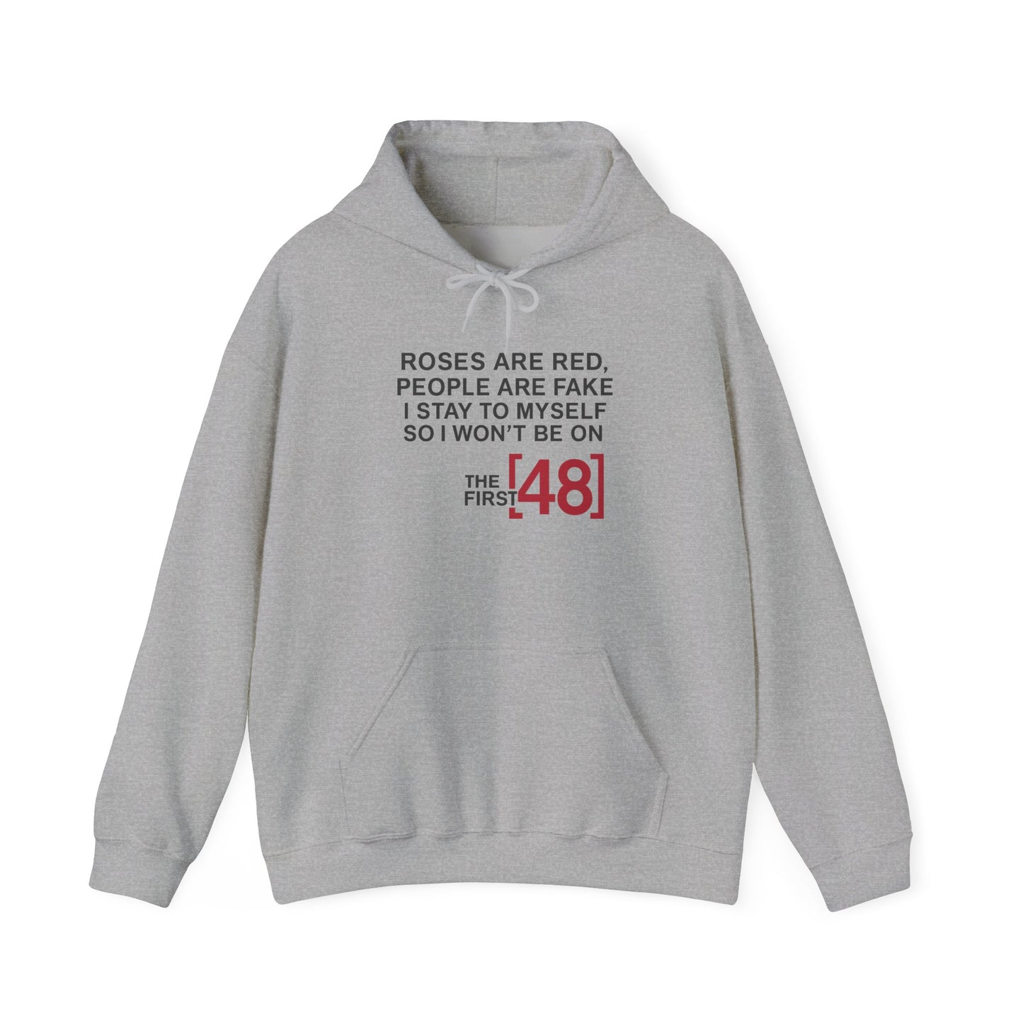 Roses Are Red Hoodie, Unisex Hoodie, Funny Gift, Casual Wear, Perfect for Birthdays and Everyday Wear
