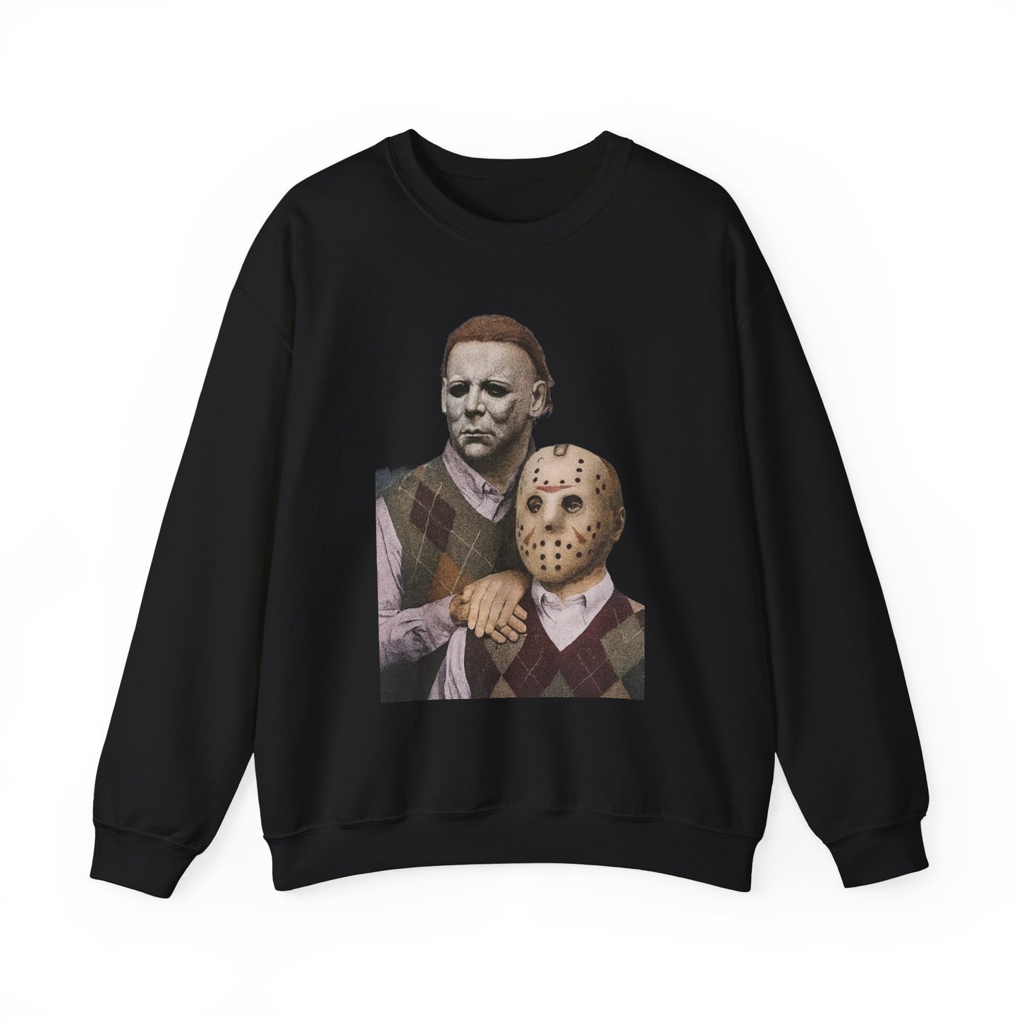 Horror Movie Sweatshirt: Scary Crewneck for Halloween, Cosplay, Horror Fans, Unisex Gift, Cozy Pullover