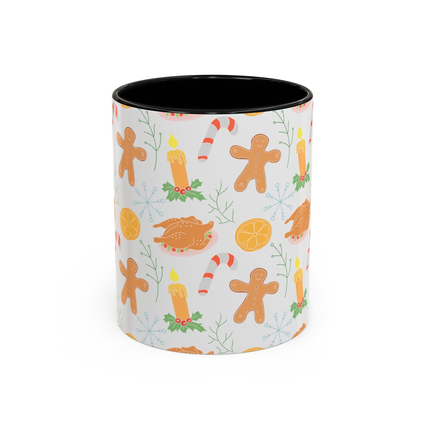 Christmas Accent Coffee Mug (11, 15oz)