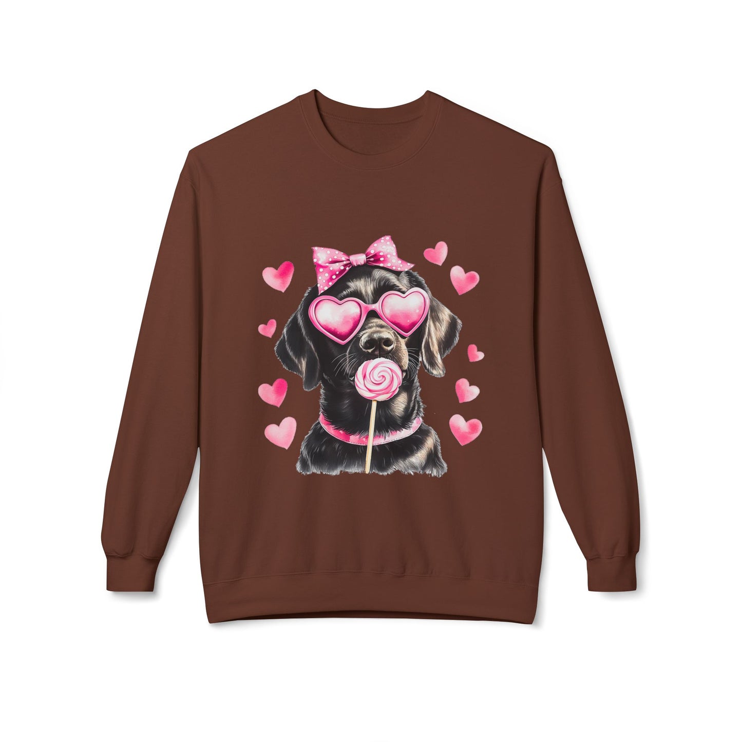 Valentines Unisex Midweight Softstyle Fleece Crewneck Sweatshirt