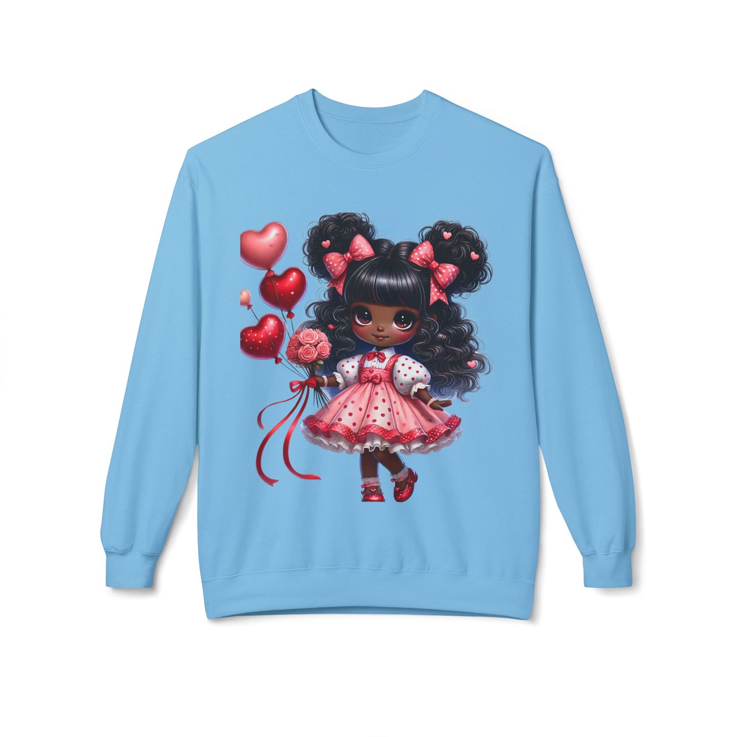 Valentines Unisex Midweight Softstyle Fleece Crewneck Sweatshirt