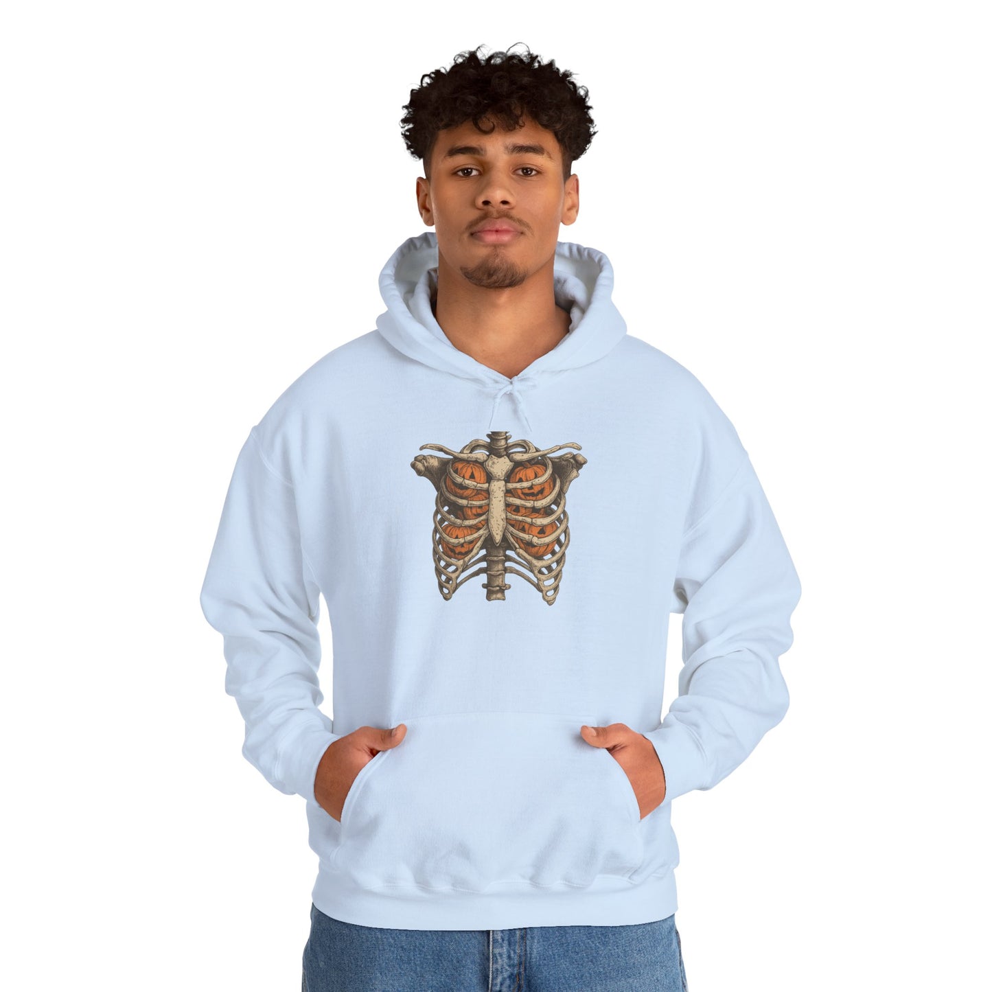 Unique Skeleton Design Unisex Hoodie - Perfect for Halloween, Casual Wear, Gifts, Cozy Comfort, Everyday Fashion
