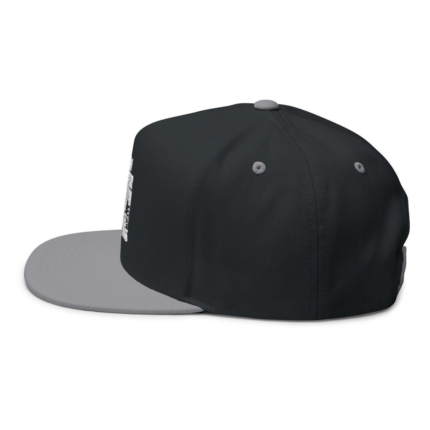 Nicer Than My Face Looks Flat Bill Cap, Funny Hat Gift, Snapback Cap, Casual Style, Embroidered Cap, Unique Accessory