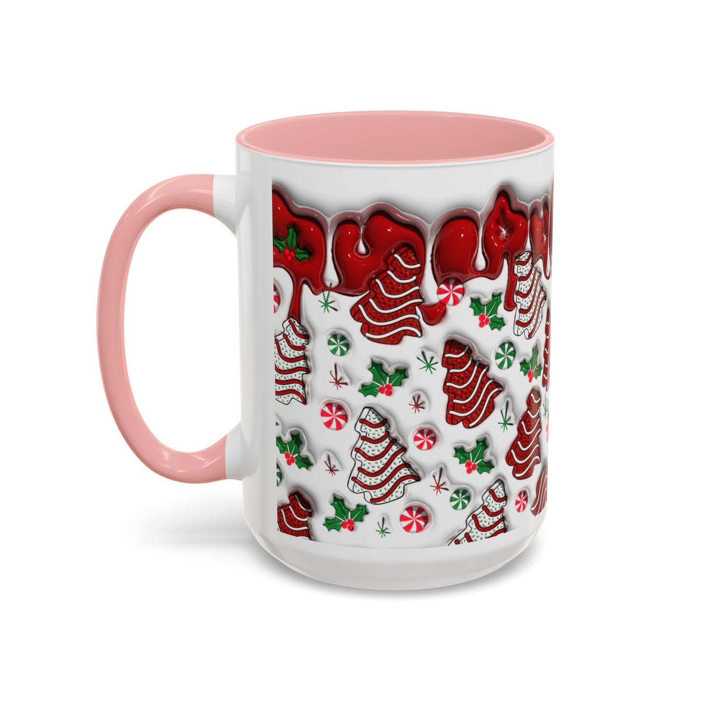Christmas Accent Coffee Mug (11, 15oz)